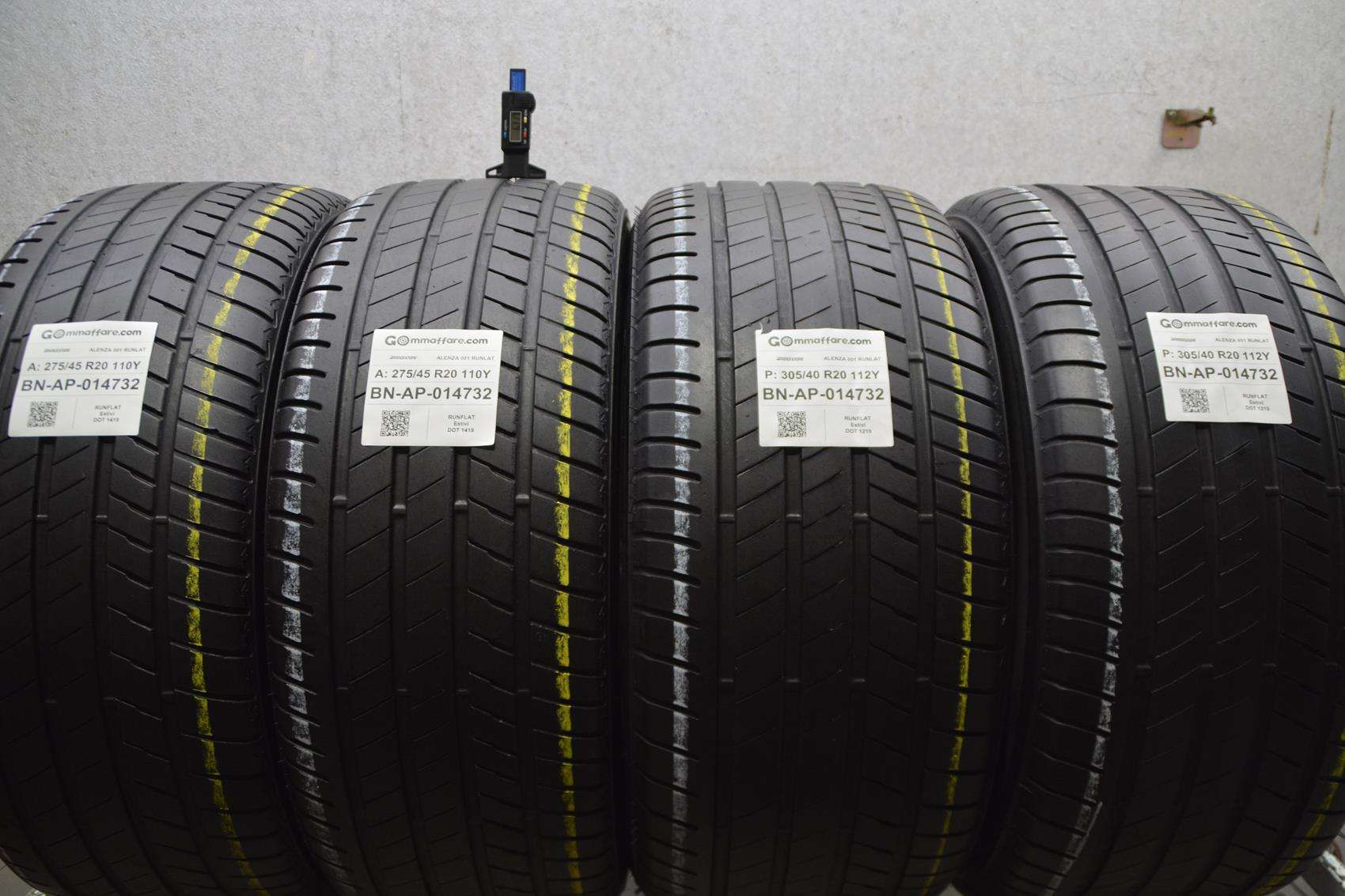 Bridgestone ALENZA 001 RUNLAT 275/45 R20