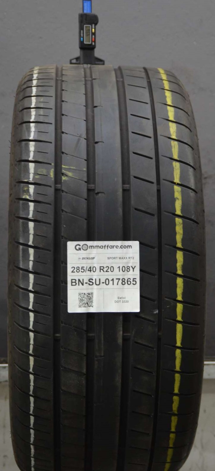 Dunlop SPORT MAXX RT2 285/40 R20