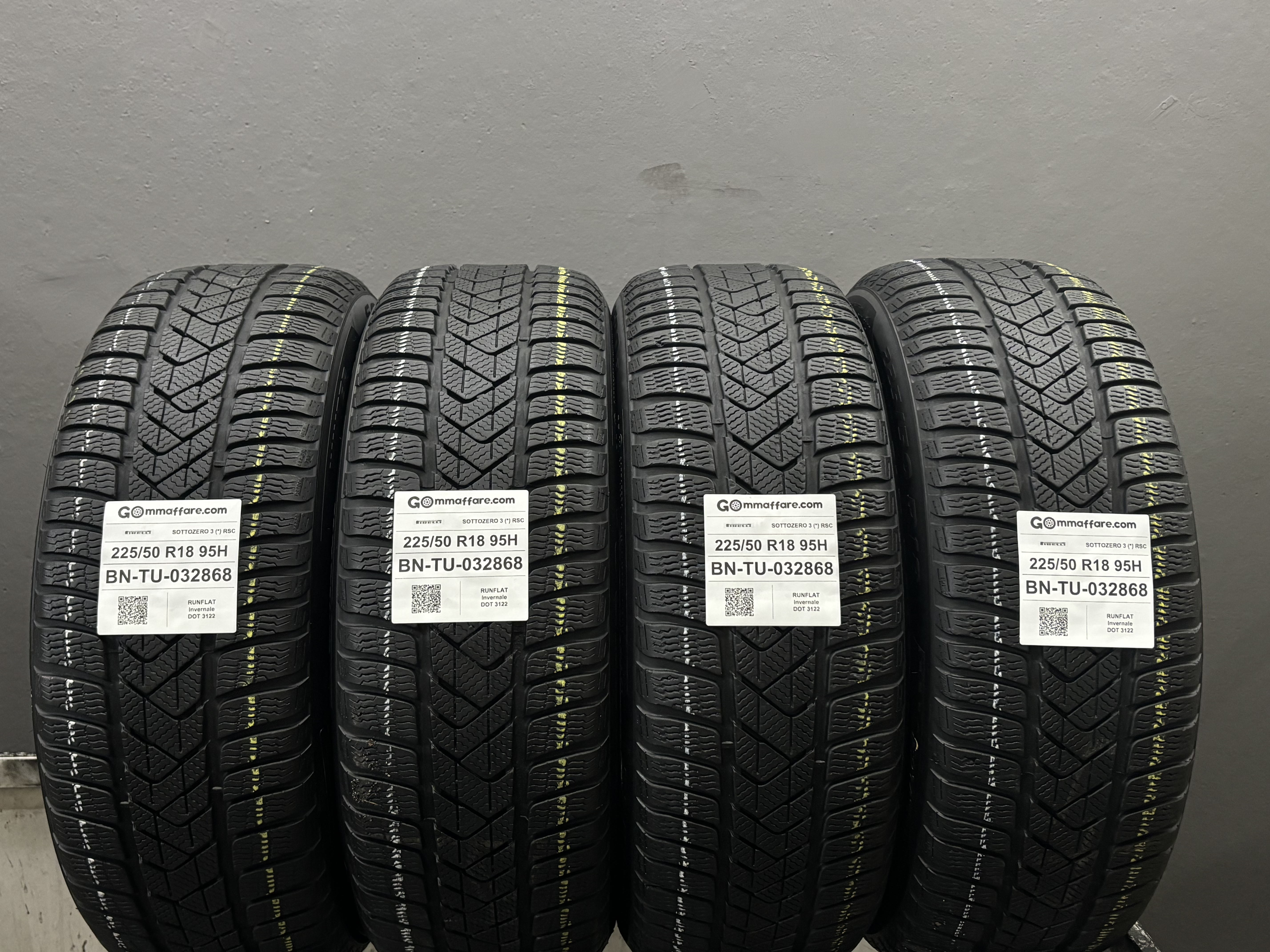 Pirelli SOTTOZERO 3 (*) RSC 225/50 R18