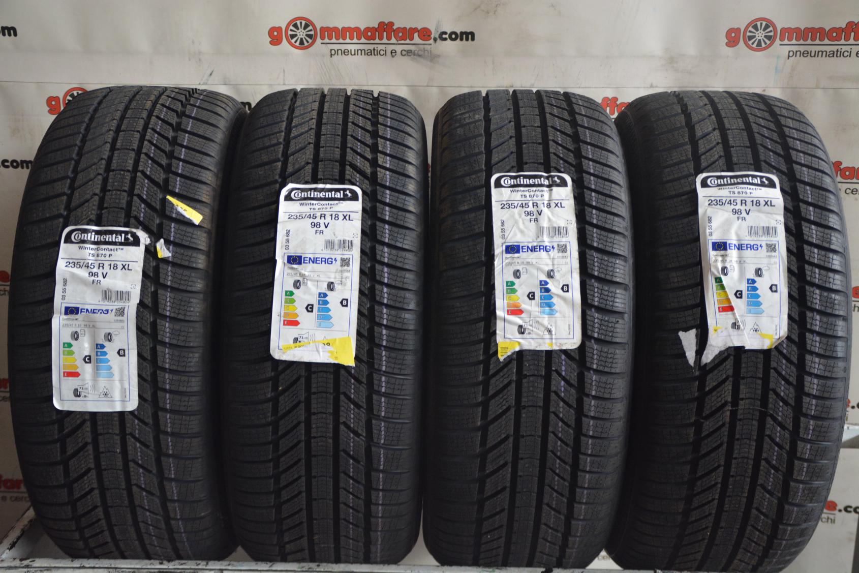 Continental WinterContact ts870P 235/45 R18