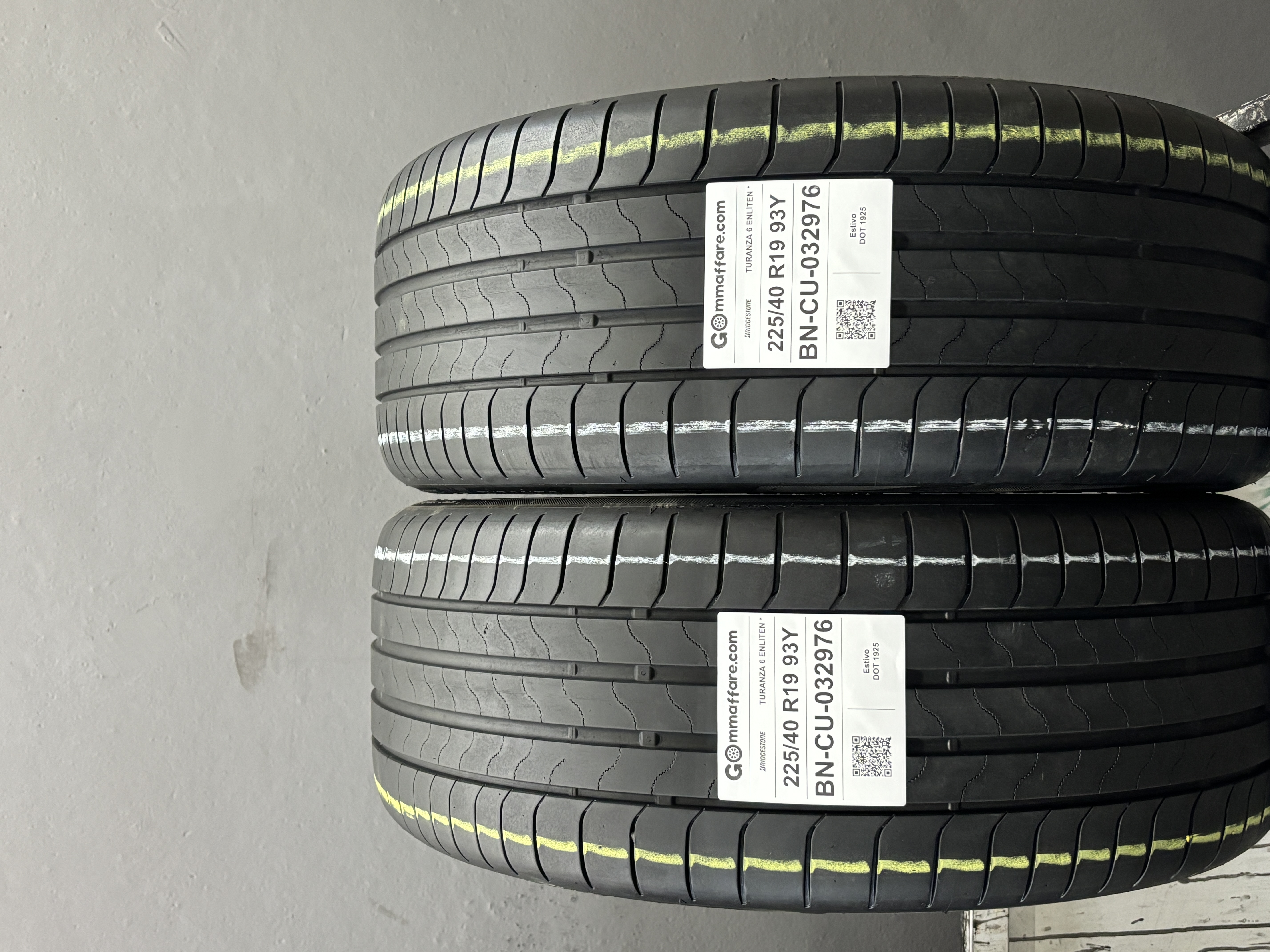 Bridgestone TURANZA 6 ENLITEN * 225/40 R19