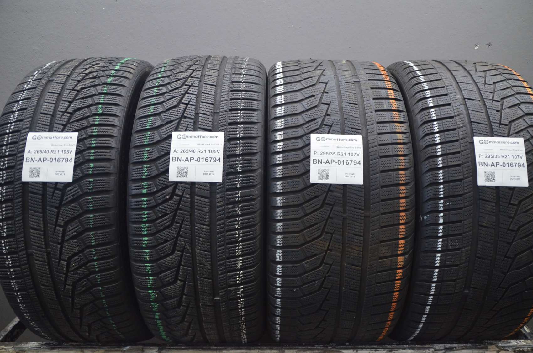Hankook Winter Icept Evo 2 SUV 265/40 R21