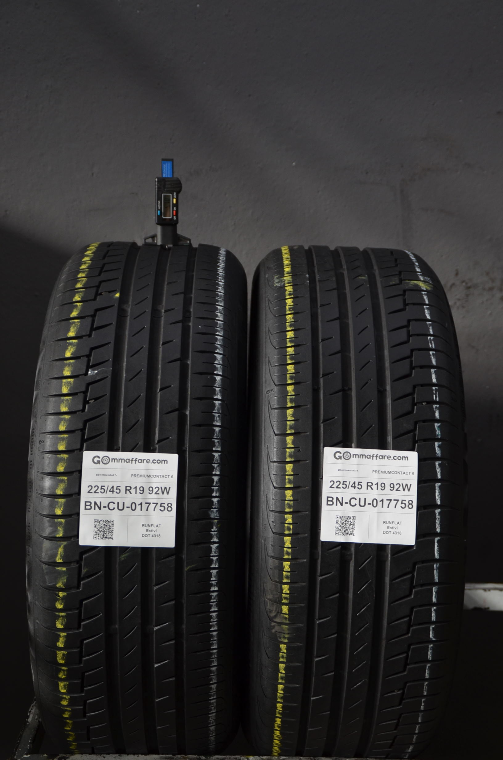 Continental PREMIUMCONTACT 6 SSR 225/45 R19