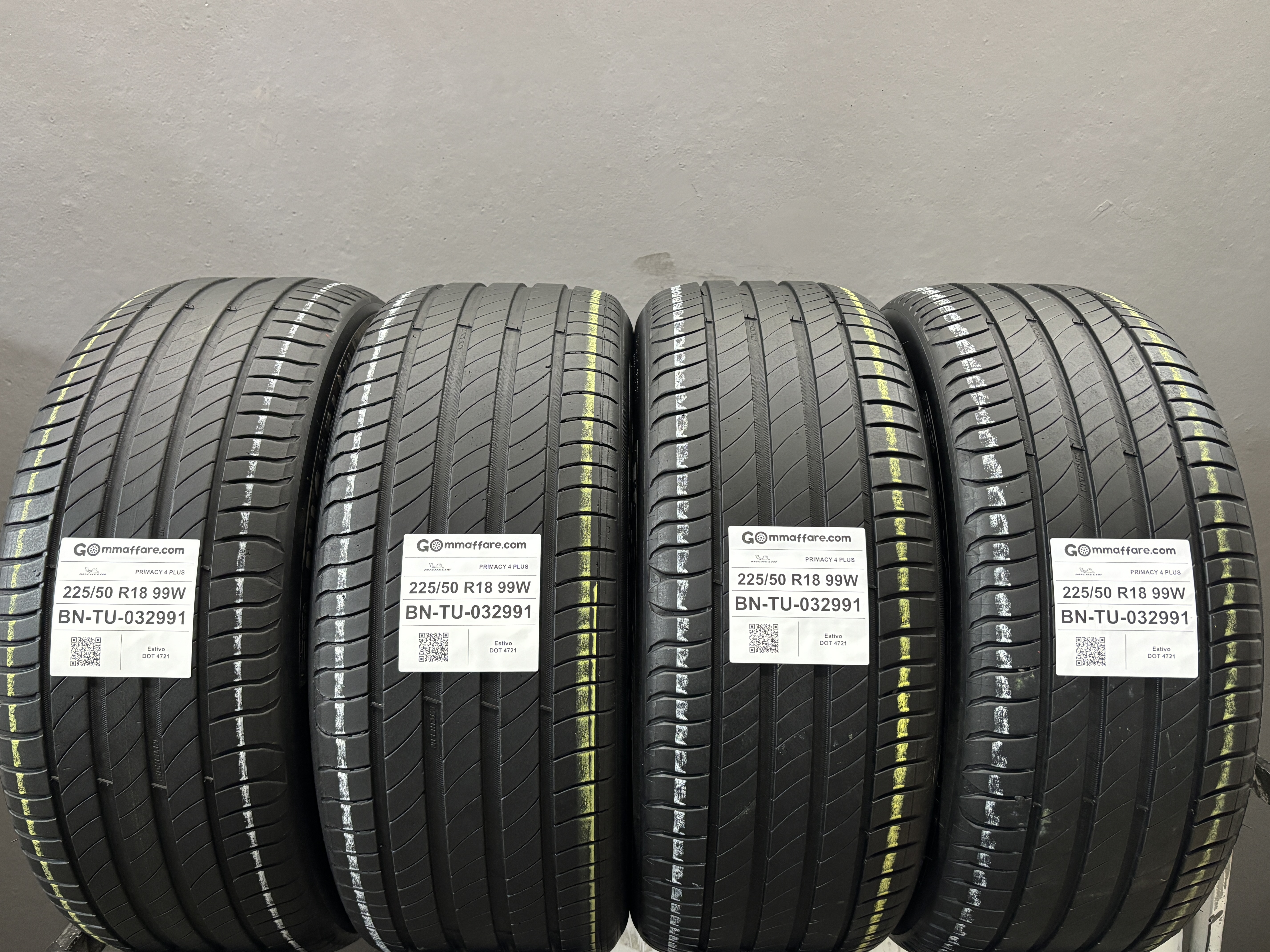 Michelin PRIMACY 4 PLUS 225/50 R18