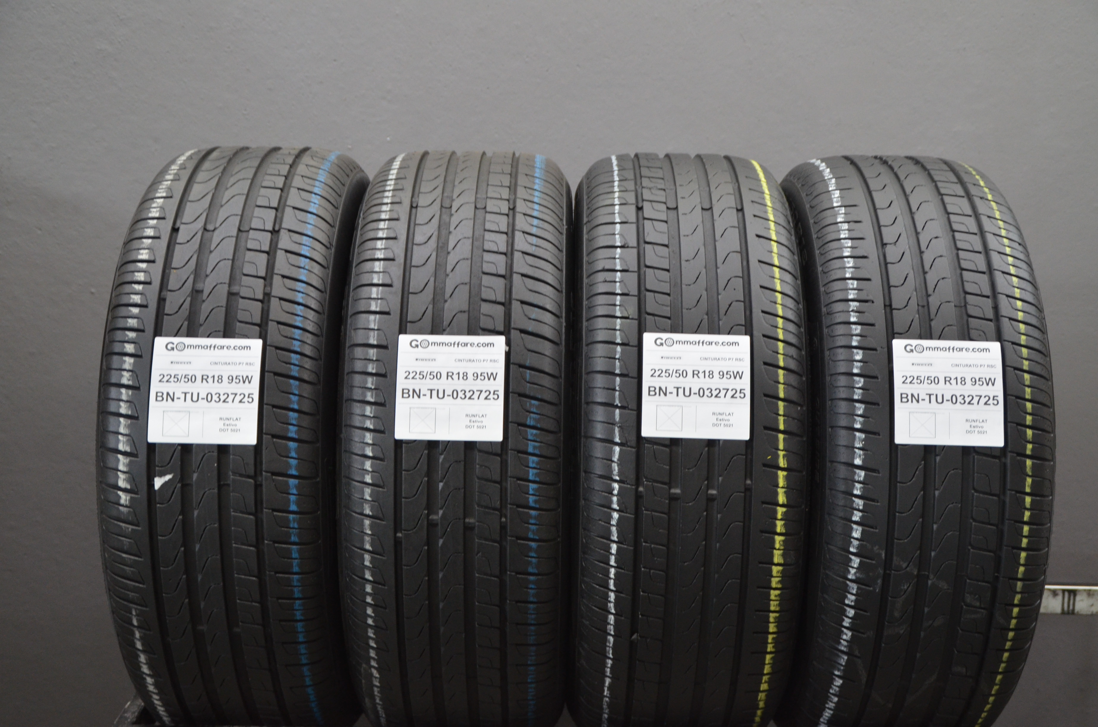 Pirelli CINTURATO P7 RSC 225/50 R18