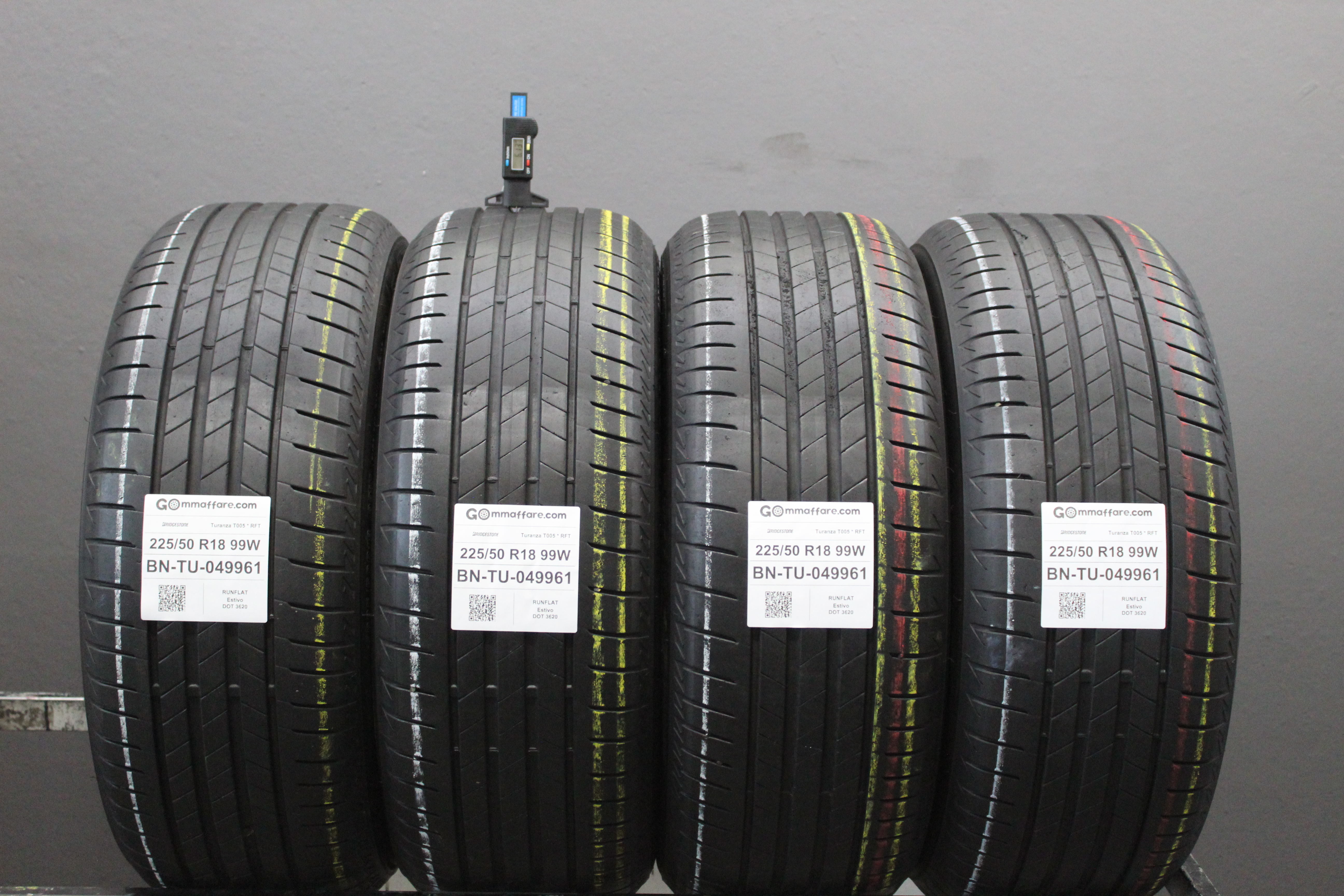 Bridgestone Turanza T005 * RFT 225/50 R18