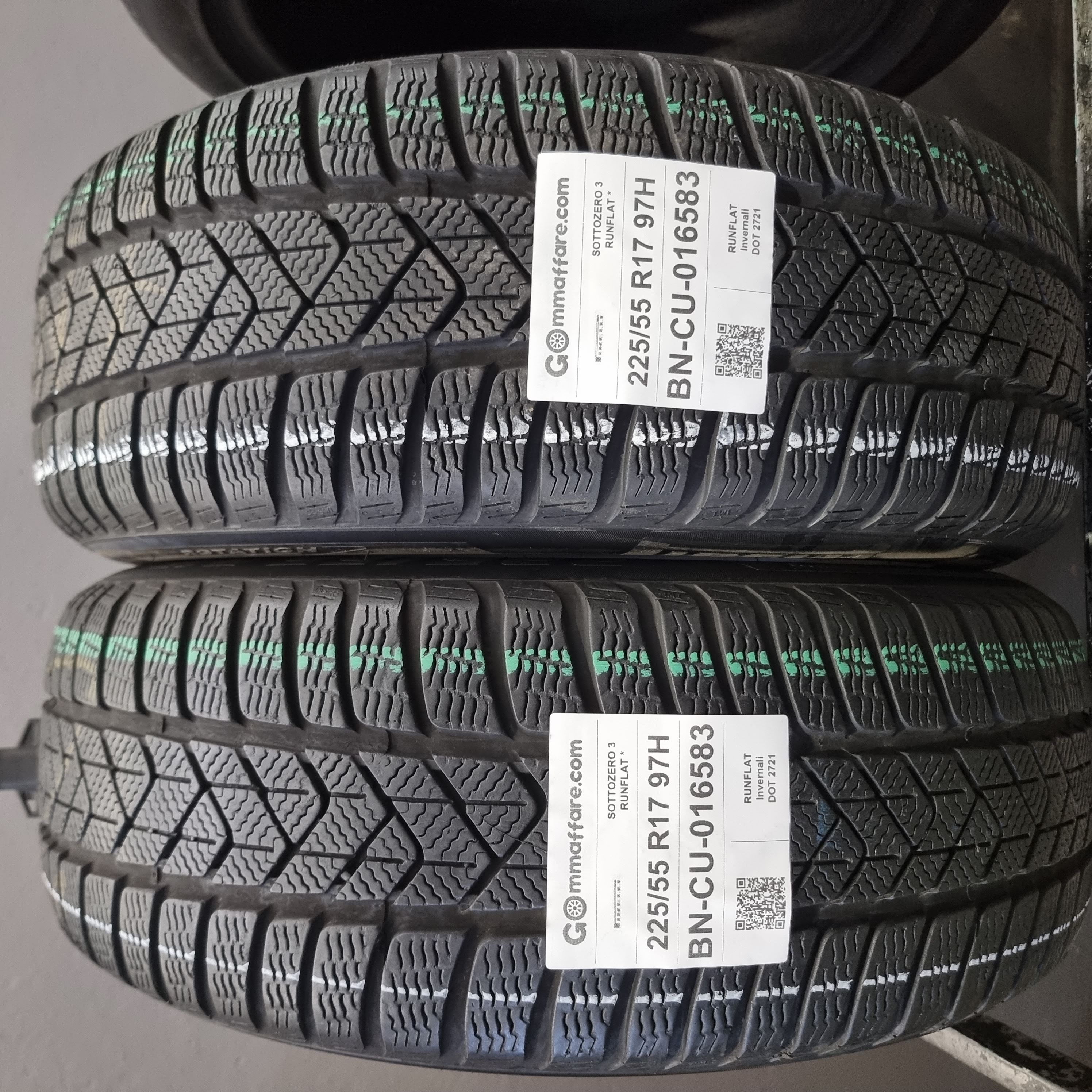 Pirelli SOTTOZERO 3 RUNFLAT * 225/55 R17