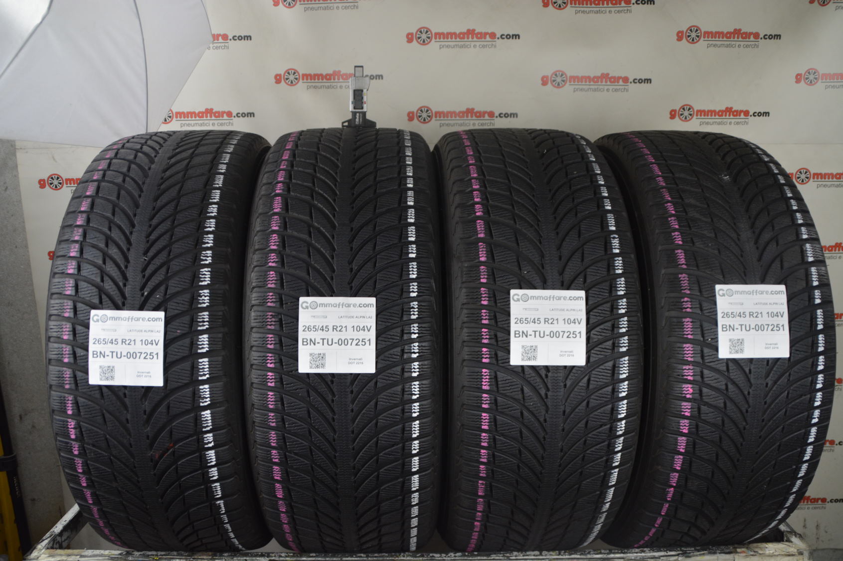 Michelin LATITUDE ALPIN LA2 265/45 R21