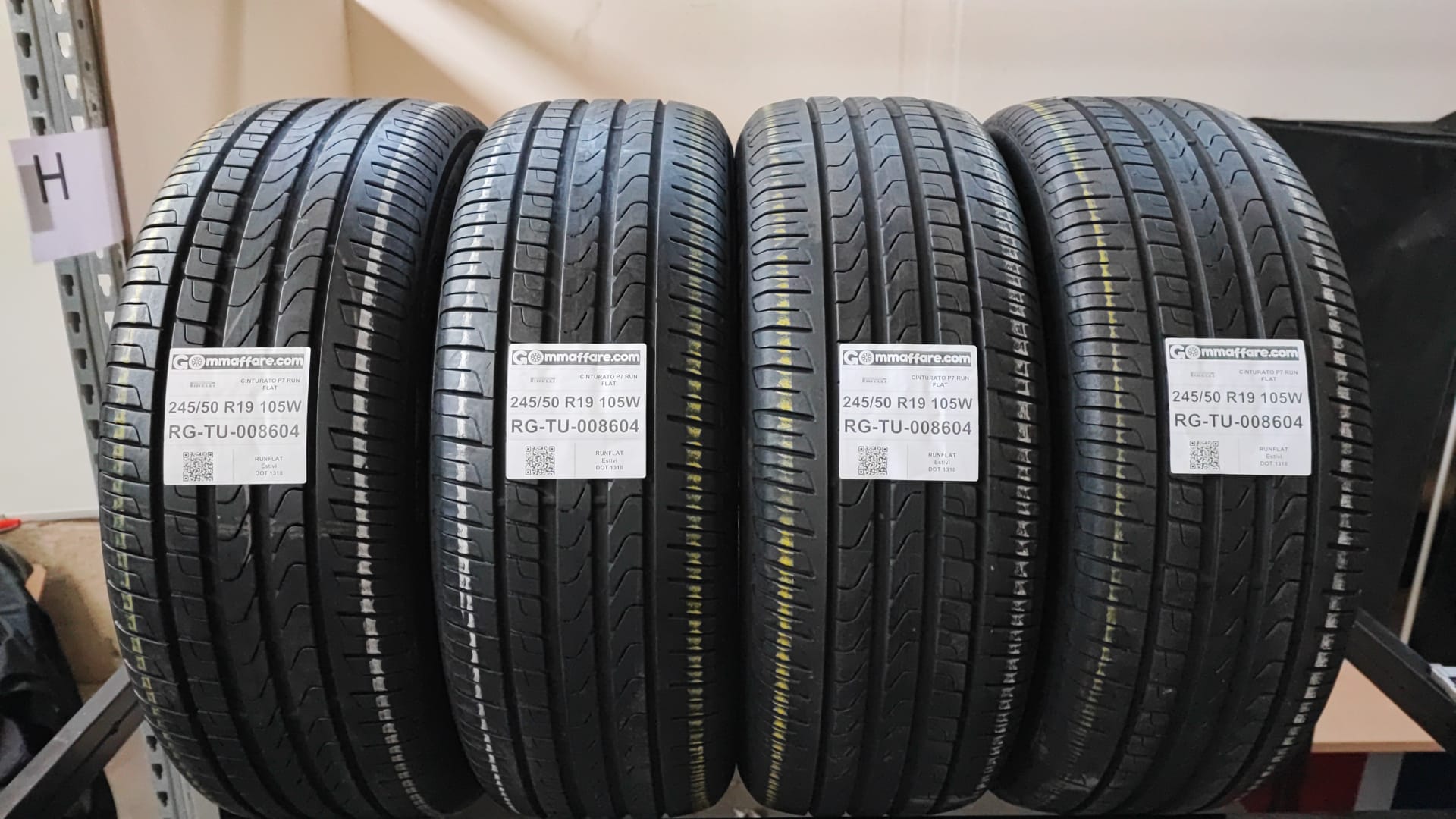 Pirelli CINTURATO P7 RUN FLAT 245/50 R19