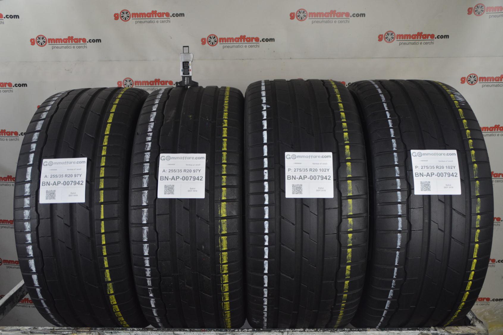 Hankook Ventus s1 evo3 255/35 R20