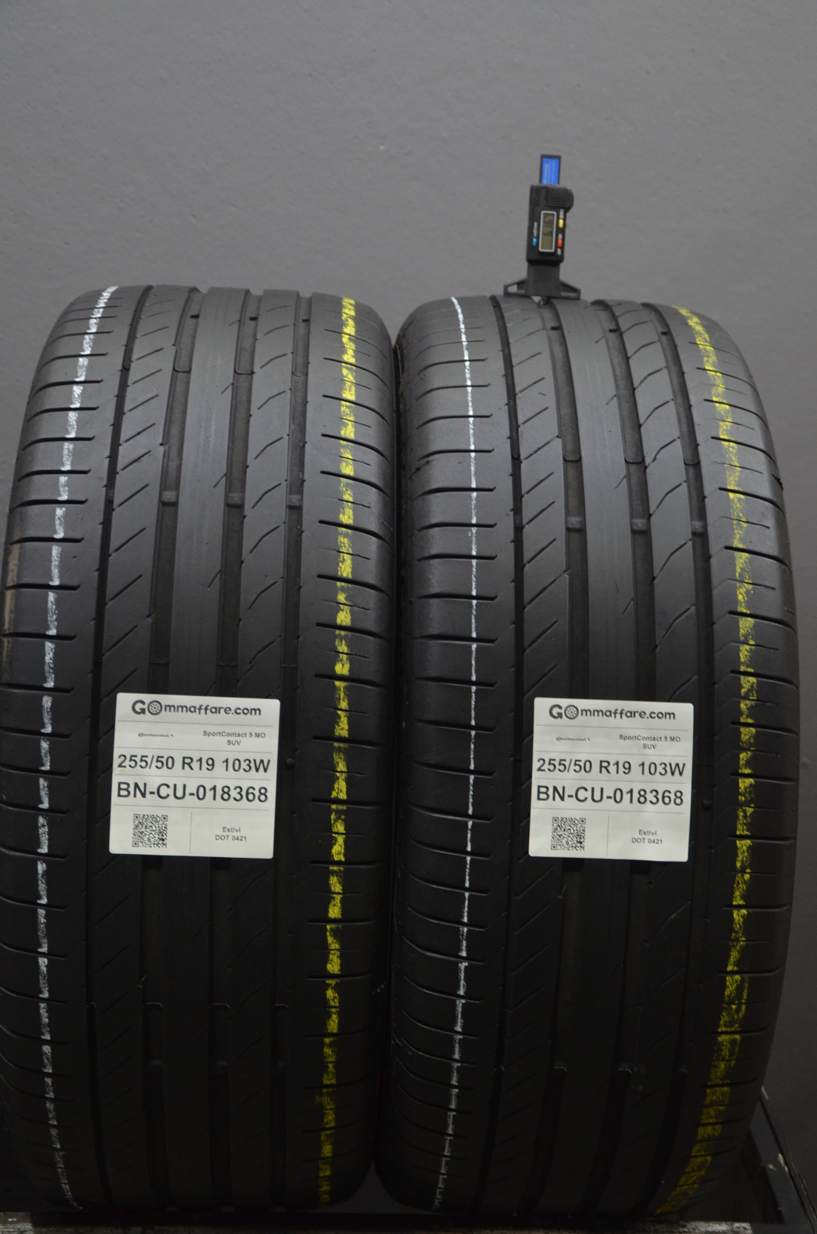Continental SportContact 5 MO SUV 255/50 R19