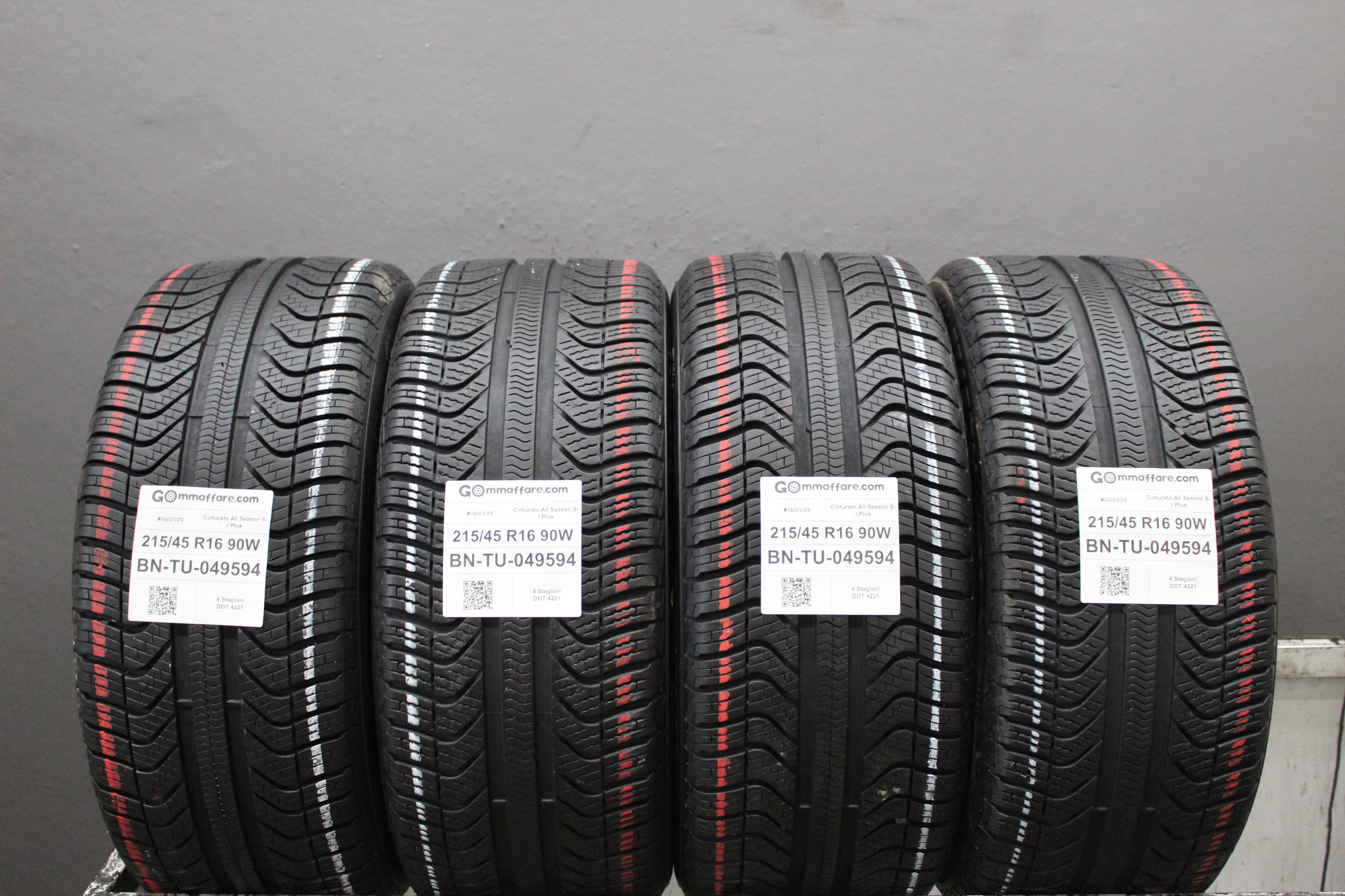 Pirelli Cinturato All Season S-I Plus 215/45 R16