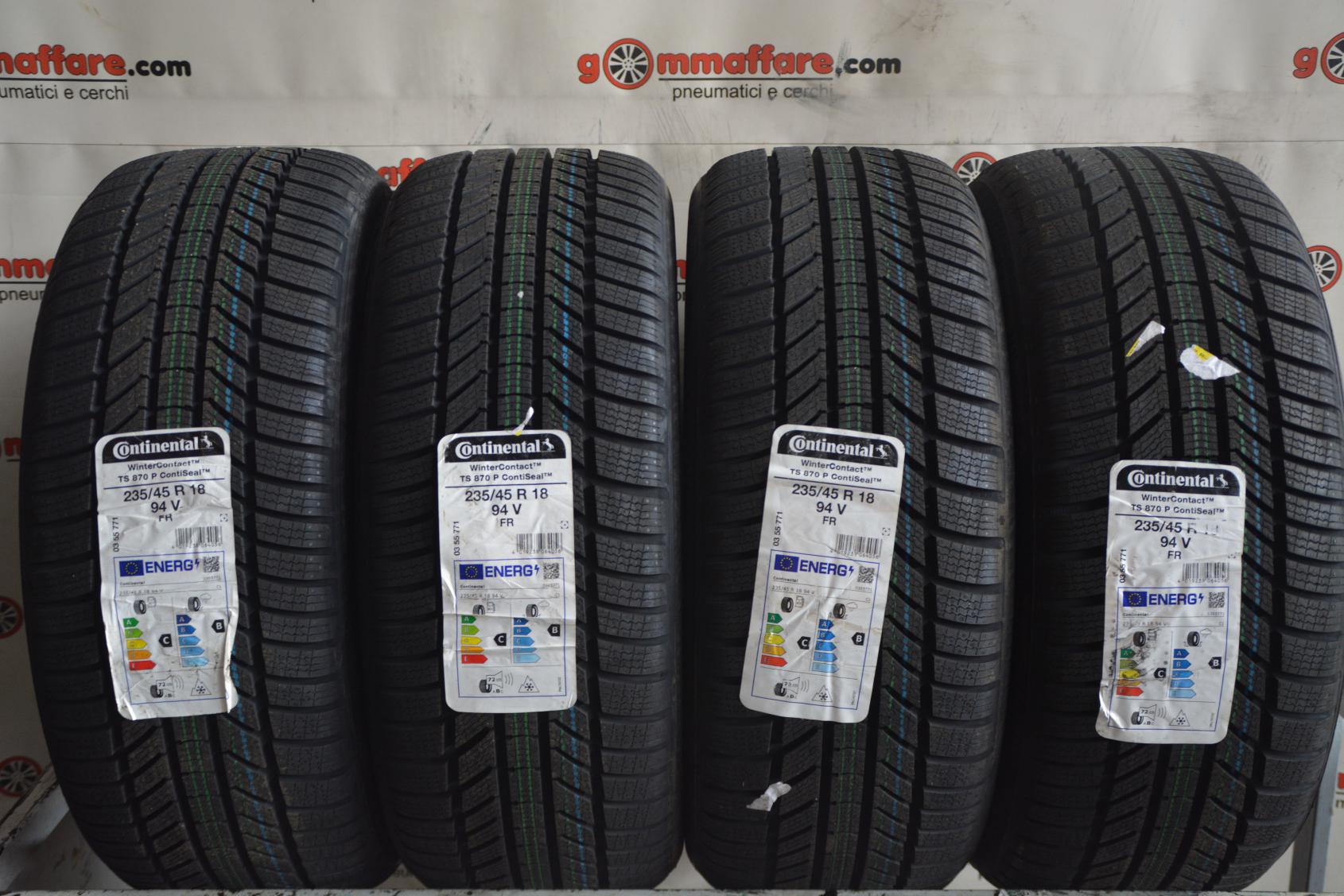 Continental WinterContact ts870 Contiseal 235/45 R18