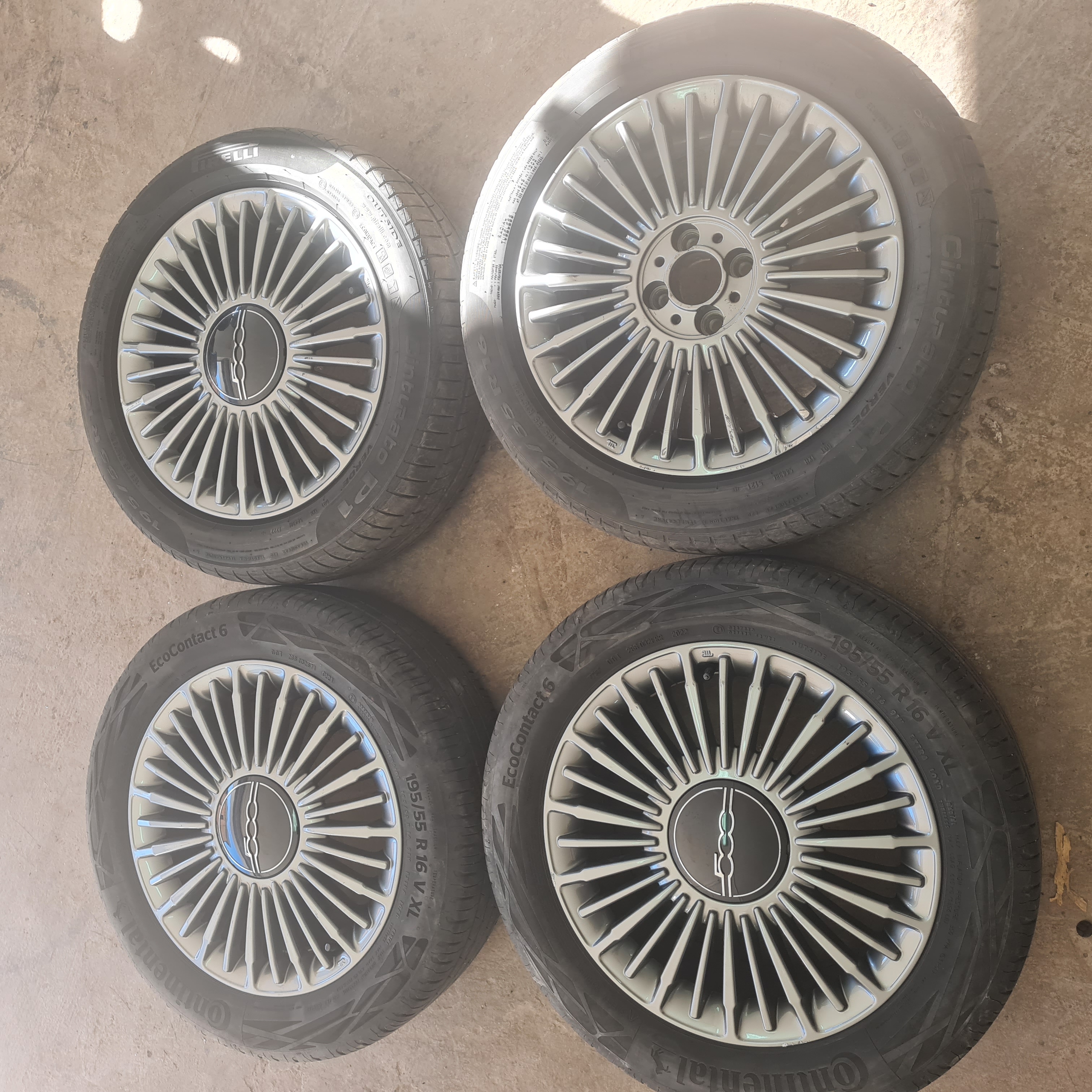 Fiat 500 (KIT COMPELTO) 50290266 - 50290267 - 52140532