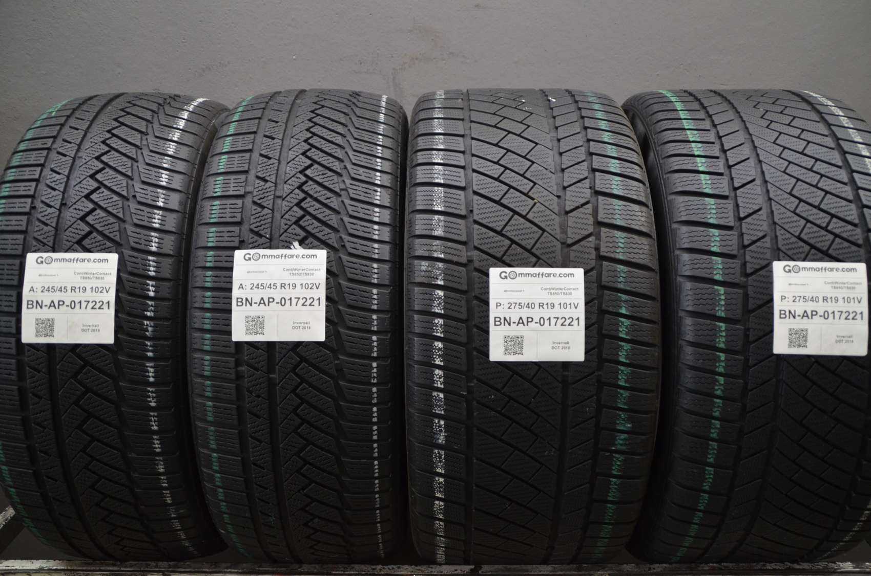 Continental ContiWinterContact TS850/TS830 245/45 R19