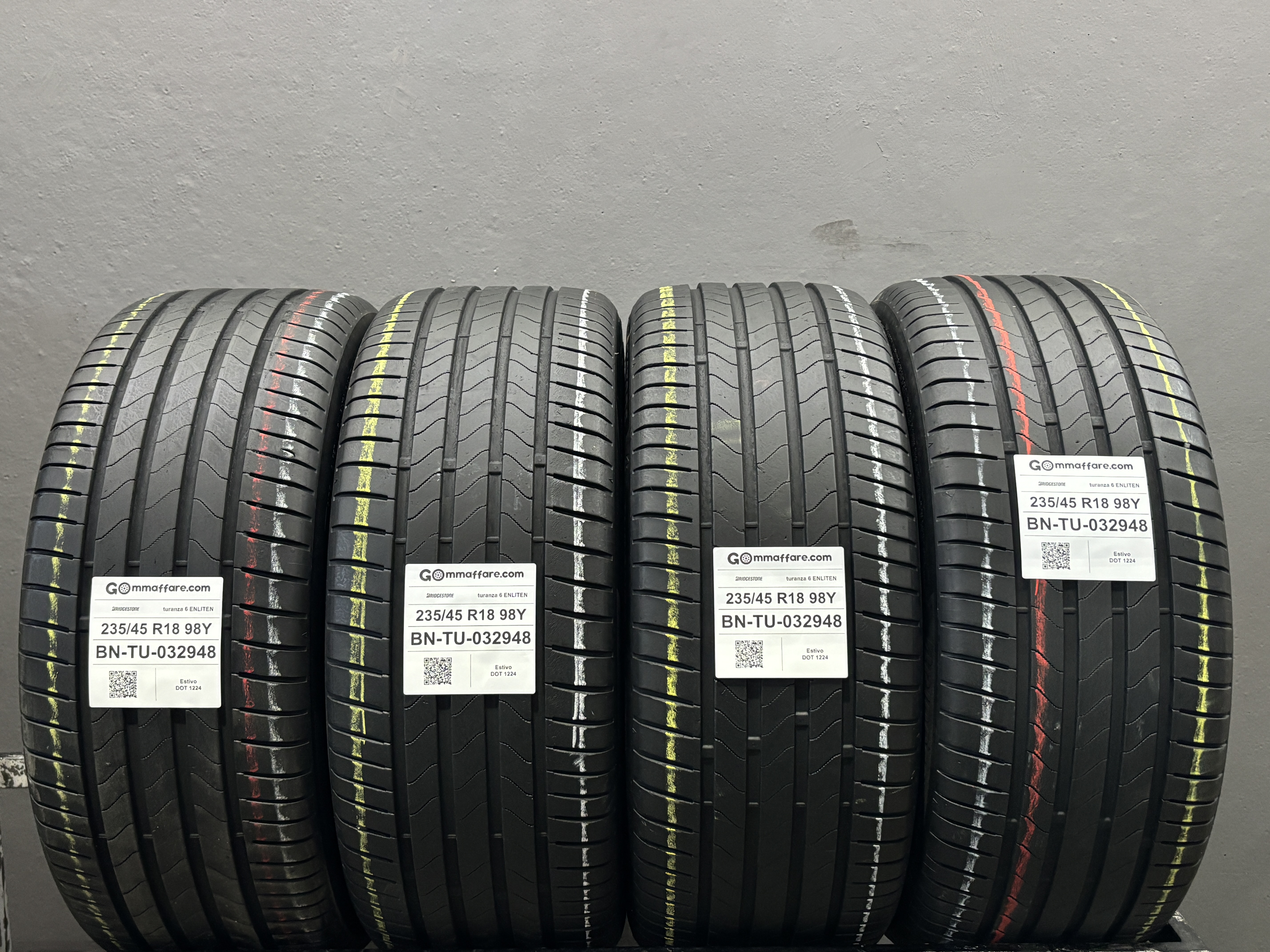Bridgestone turanza 6 ENLITEN 235/45 R18