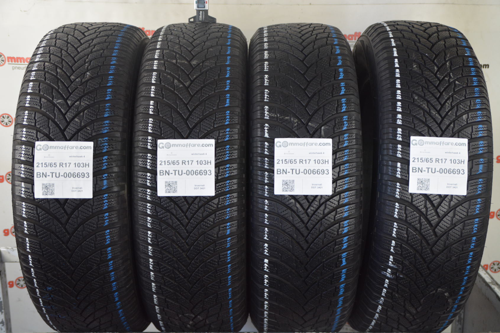 Firestone winterhawk 4 215/65 R17