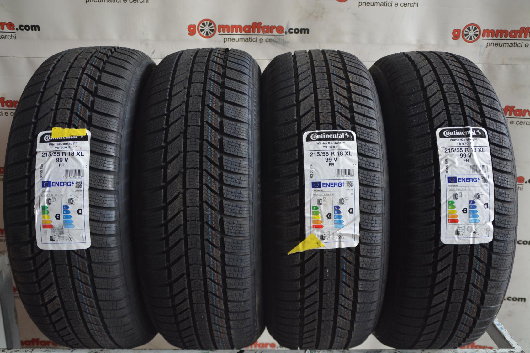 Continental WinterContact ts870 p 215/55 R18