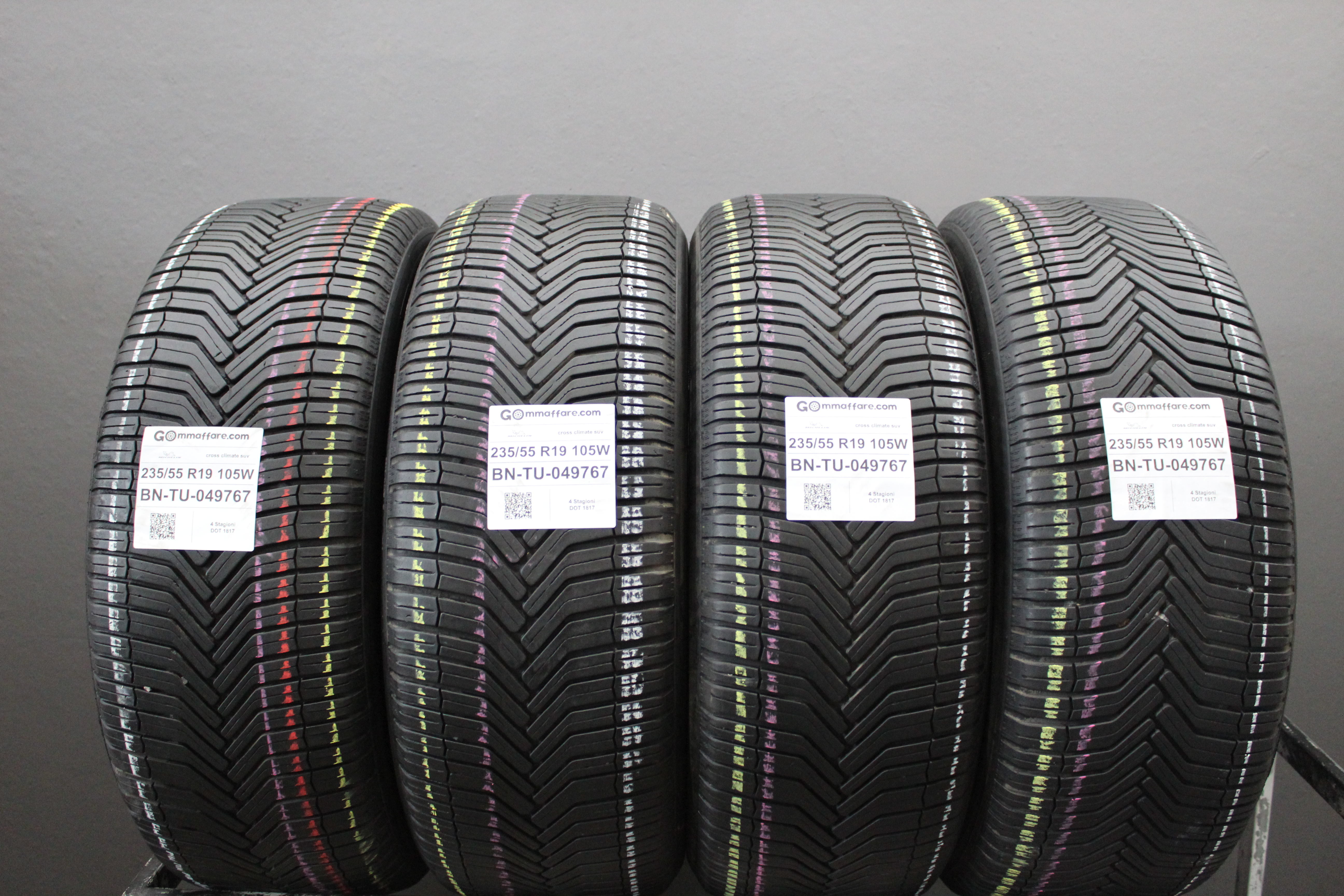 Michelin cross climate suv 235/55 R19