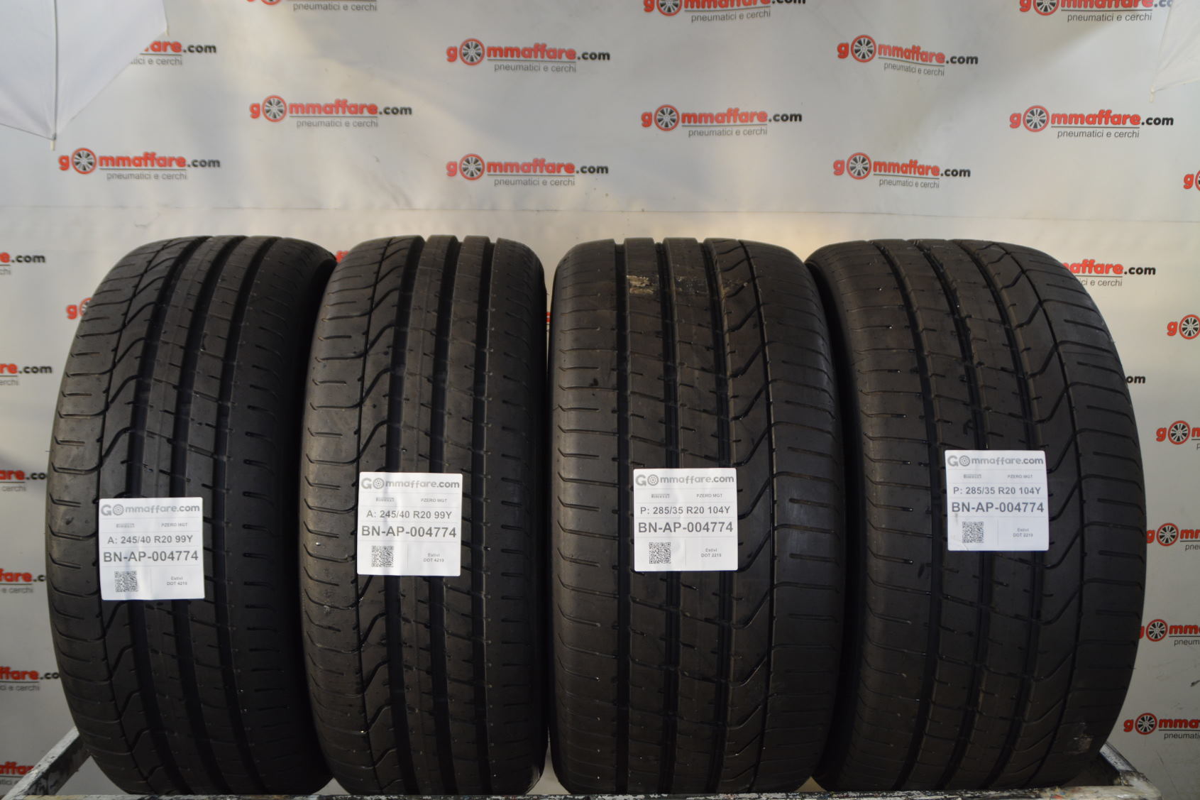 Pirelli PZERO MGT 245/40 R20