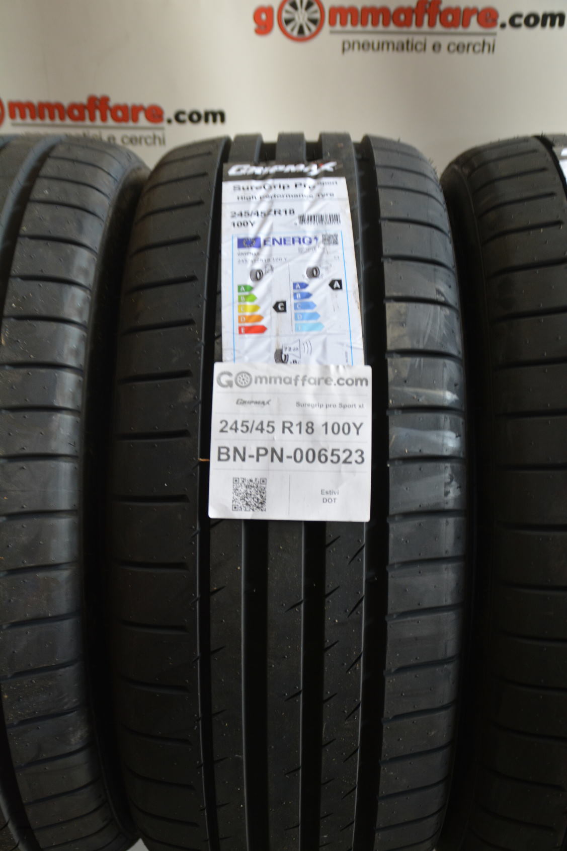 Gripmax Suregrip pro Sport xl 245/45 R18