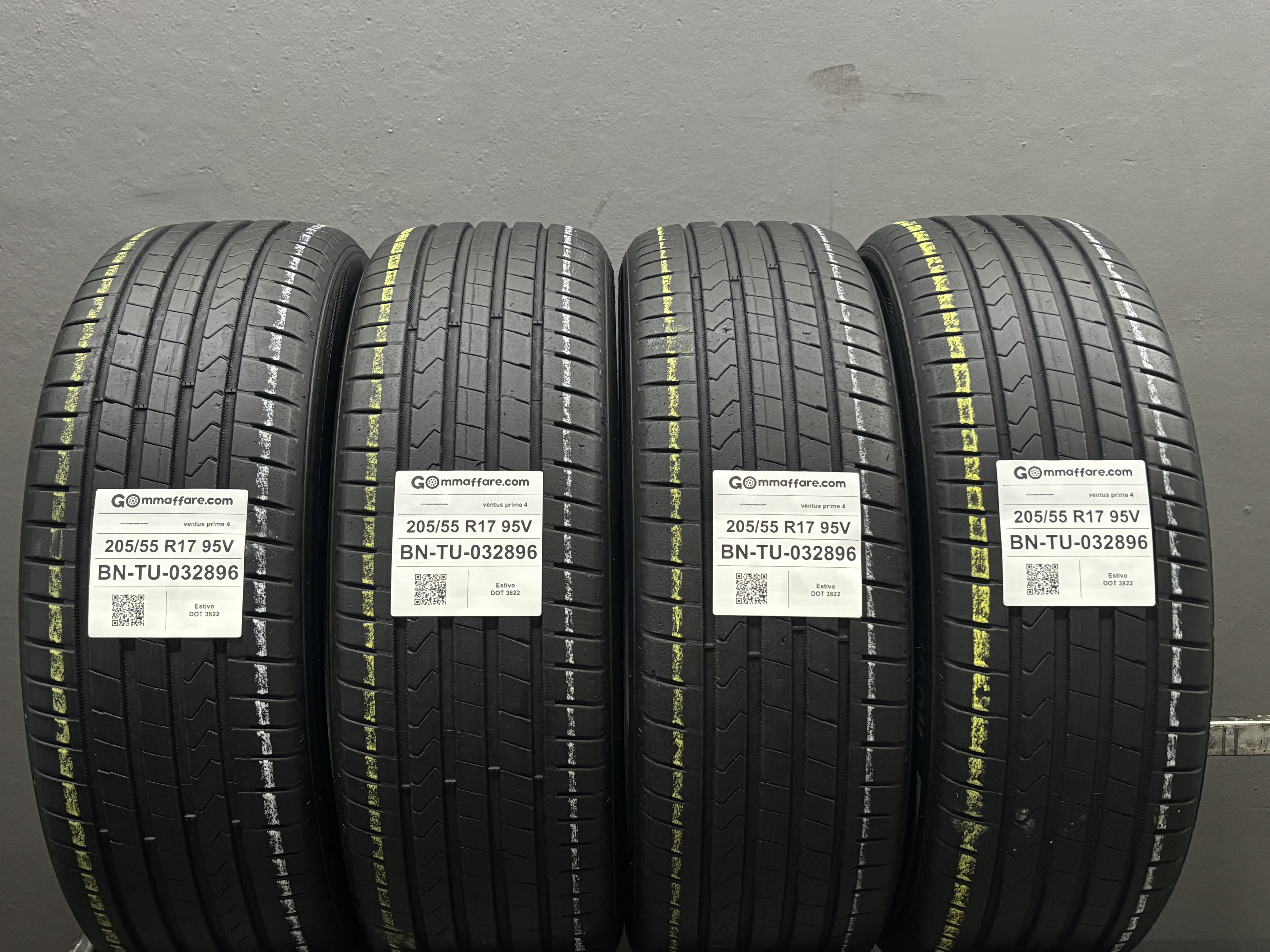 Hankook ventus prime 4 205/55 R17