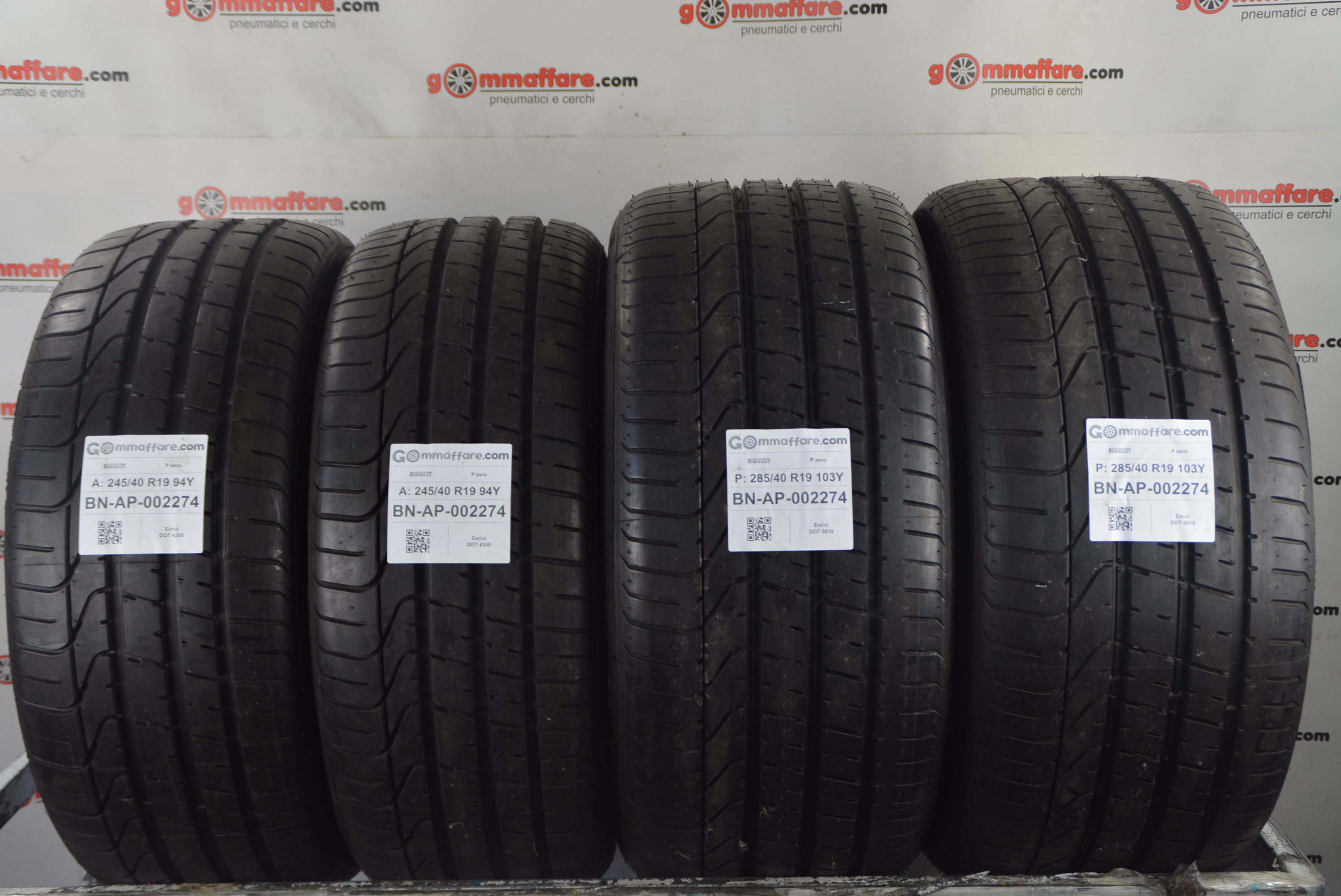 Pirelli P zero 245/40 R19