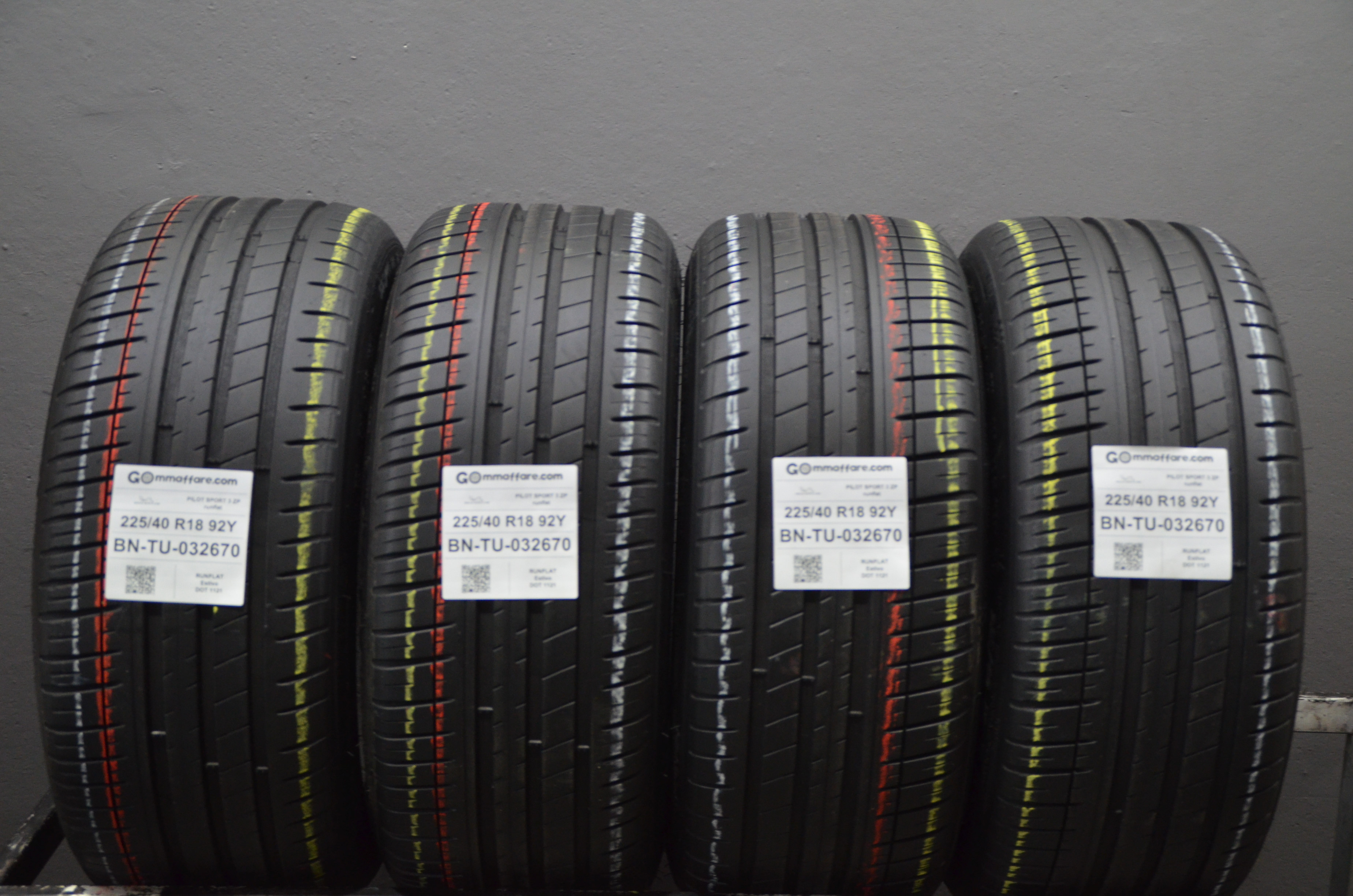 Michelin PILOT SPORT 3 ZP runflat 225/40 R18