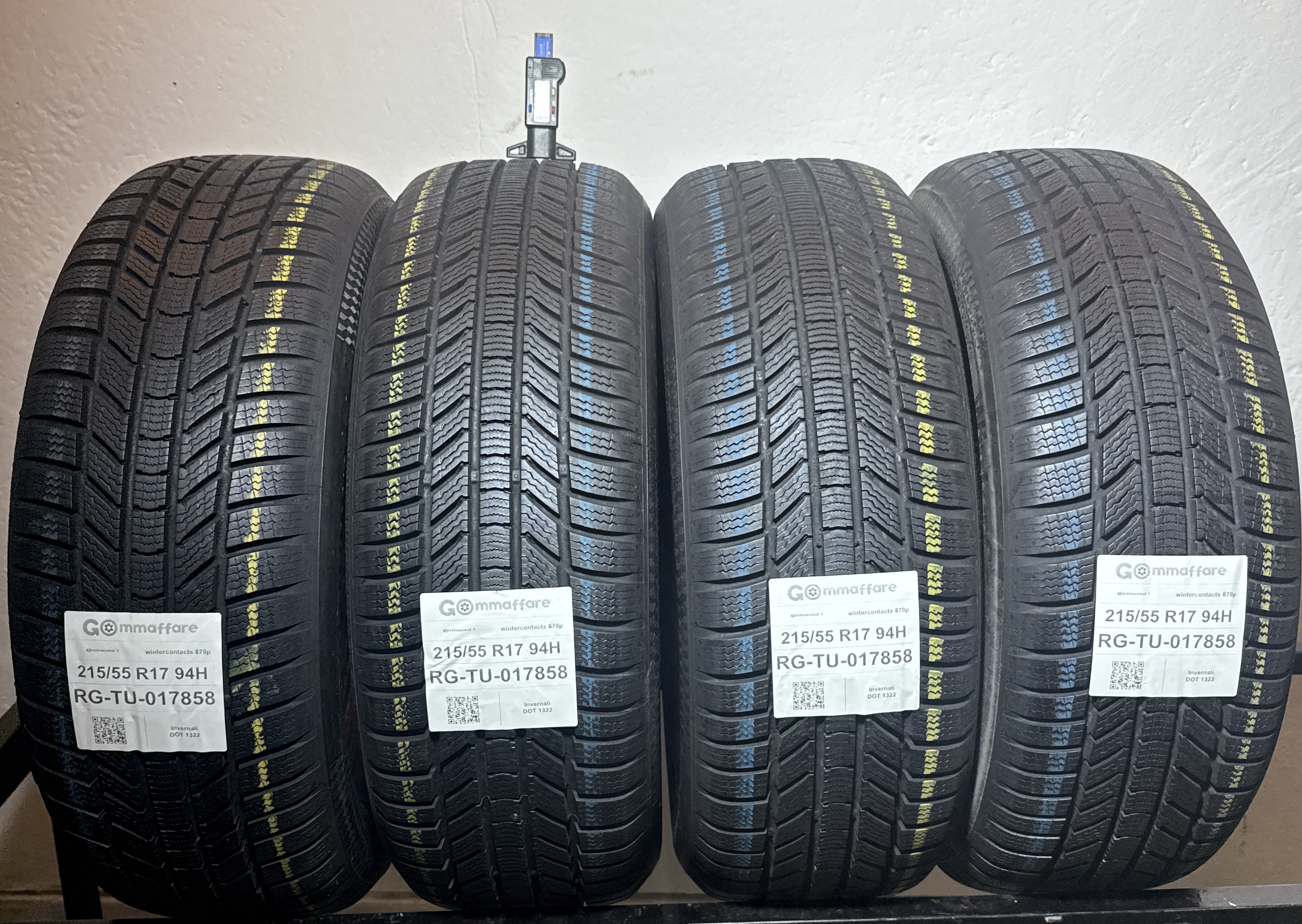 Continental wintercontacts 870p 215/55 R17