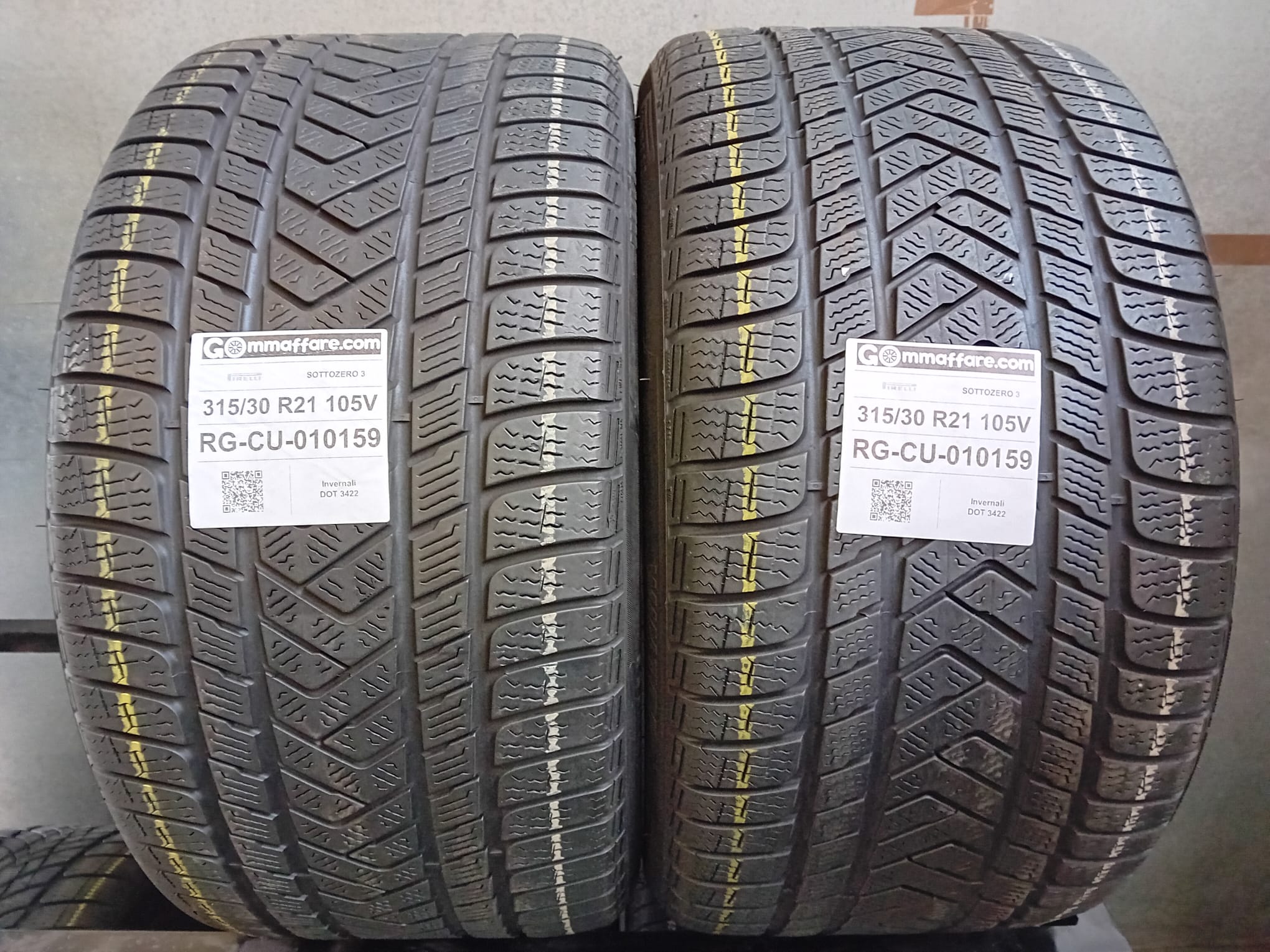 Pirelli SOTTOZERO 3 315/30 R21