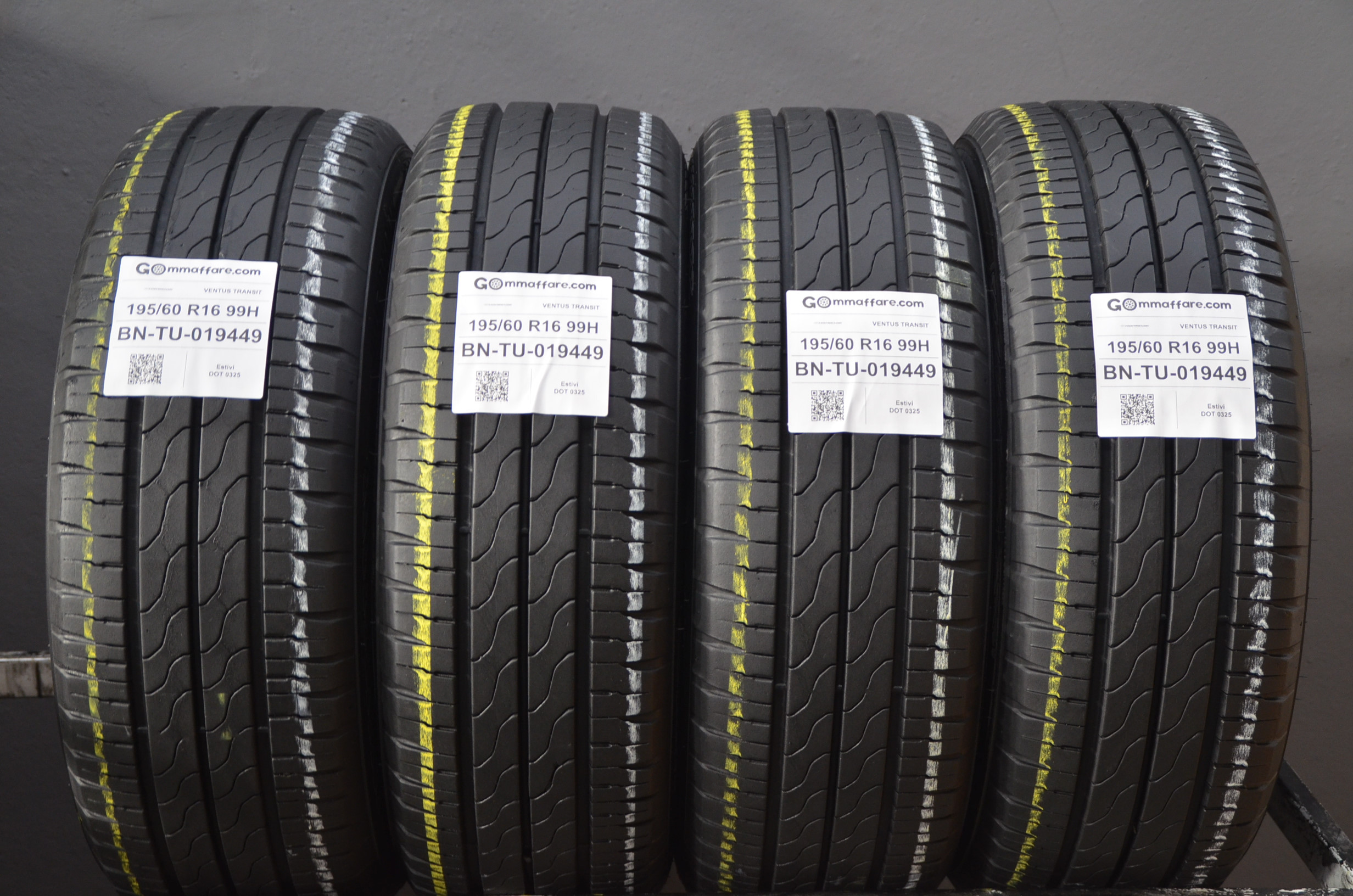 Hankook VENTUS TRANSIT 195/60 R16