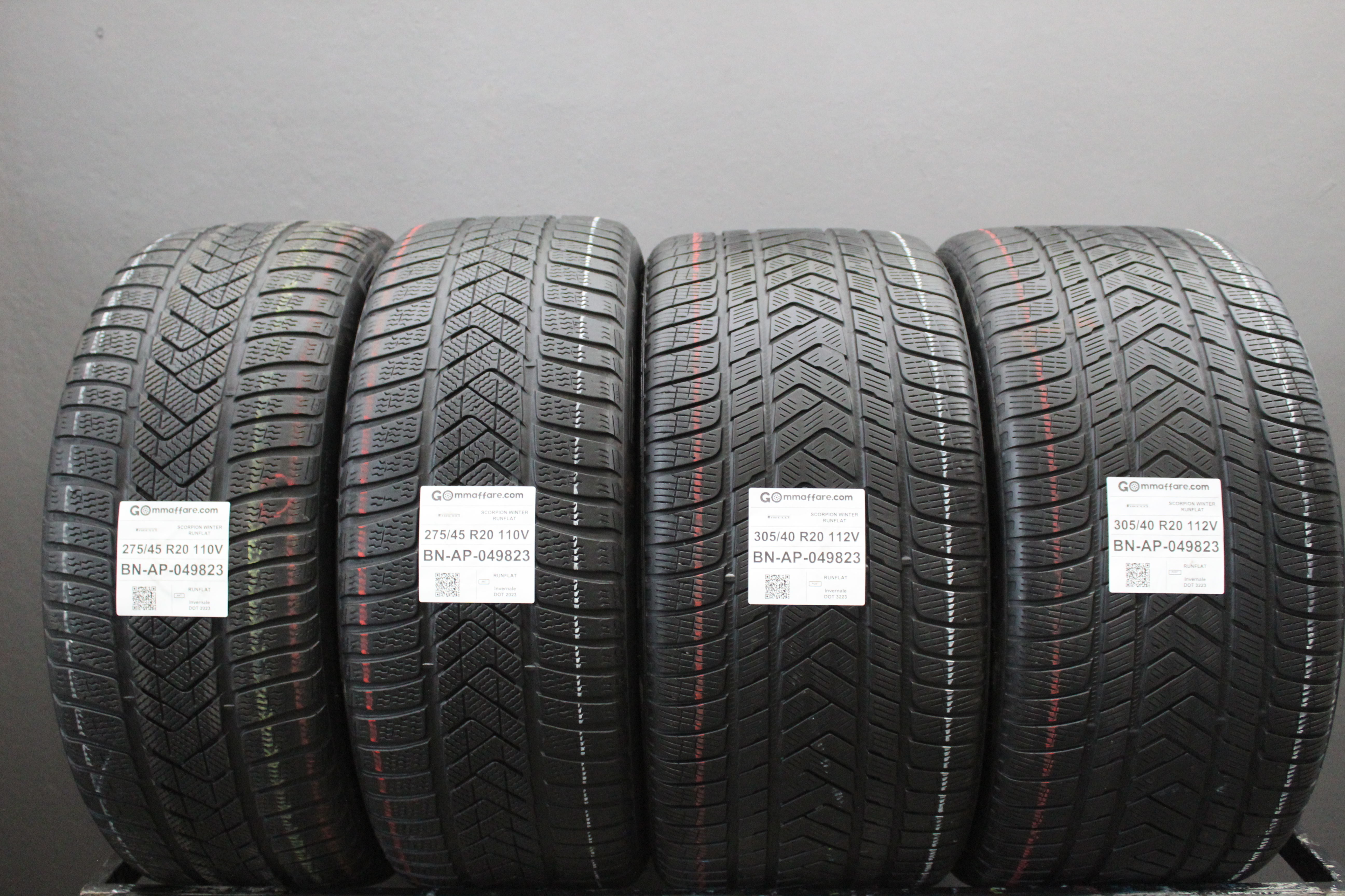 Pirelli SCORPION WINTER RUNFLAT 275/45 R20