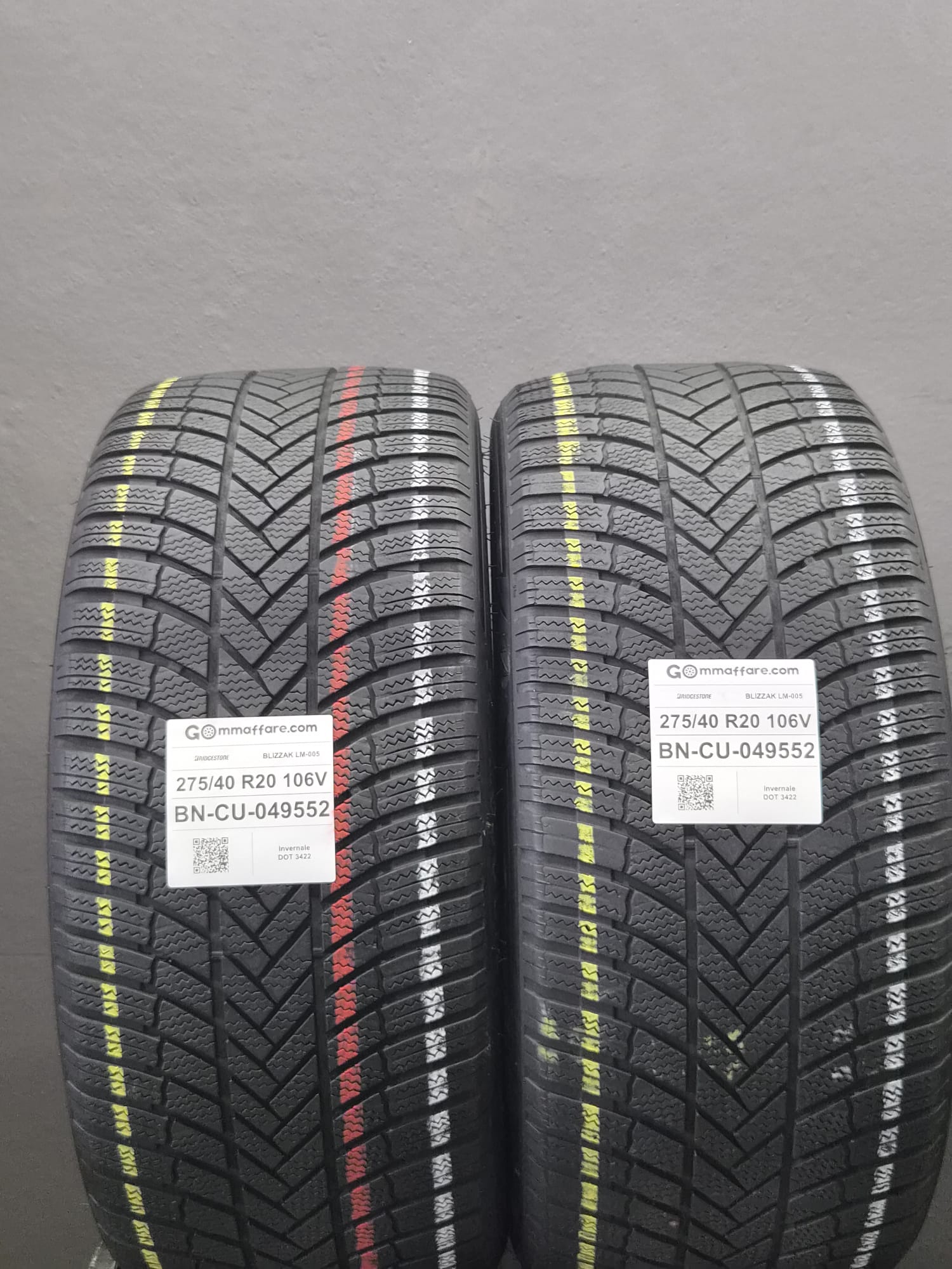 Bridgestone BLIZZAK LM-005 275/40 R20