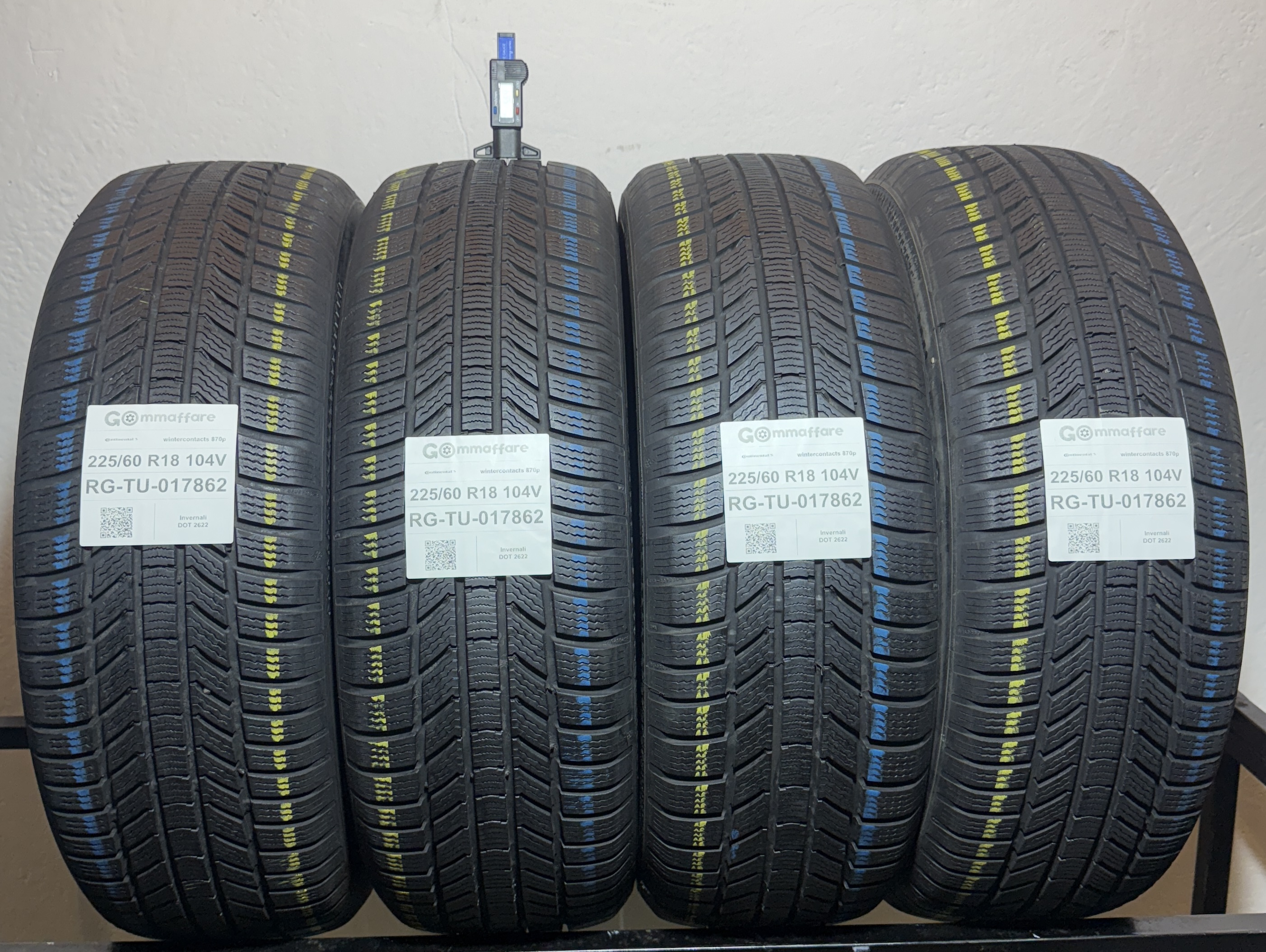 Continental wintercontacts 870p 225/60 R18