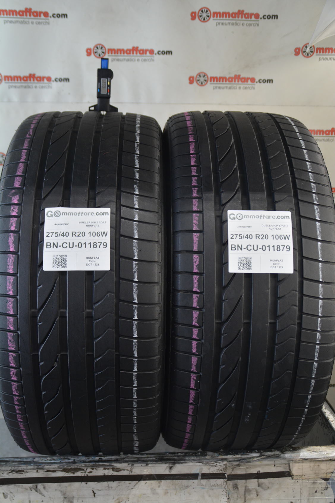 Bridgestone DUELER H/P SPORT RUNFLAT 275/40 R20
