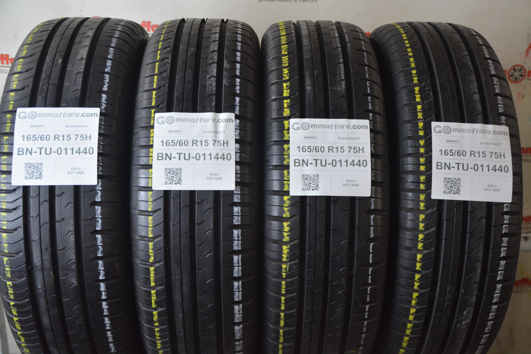 Continental EcoContact 5 165/60 R15