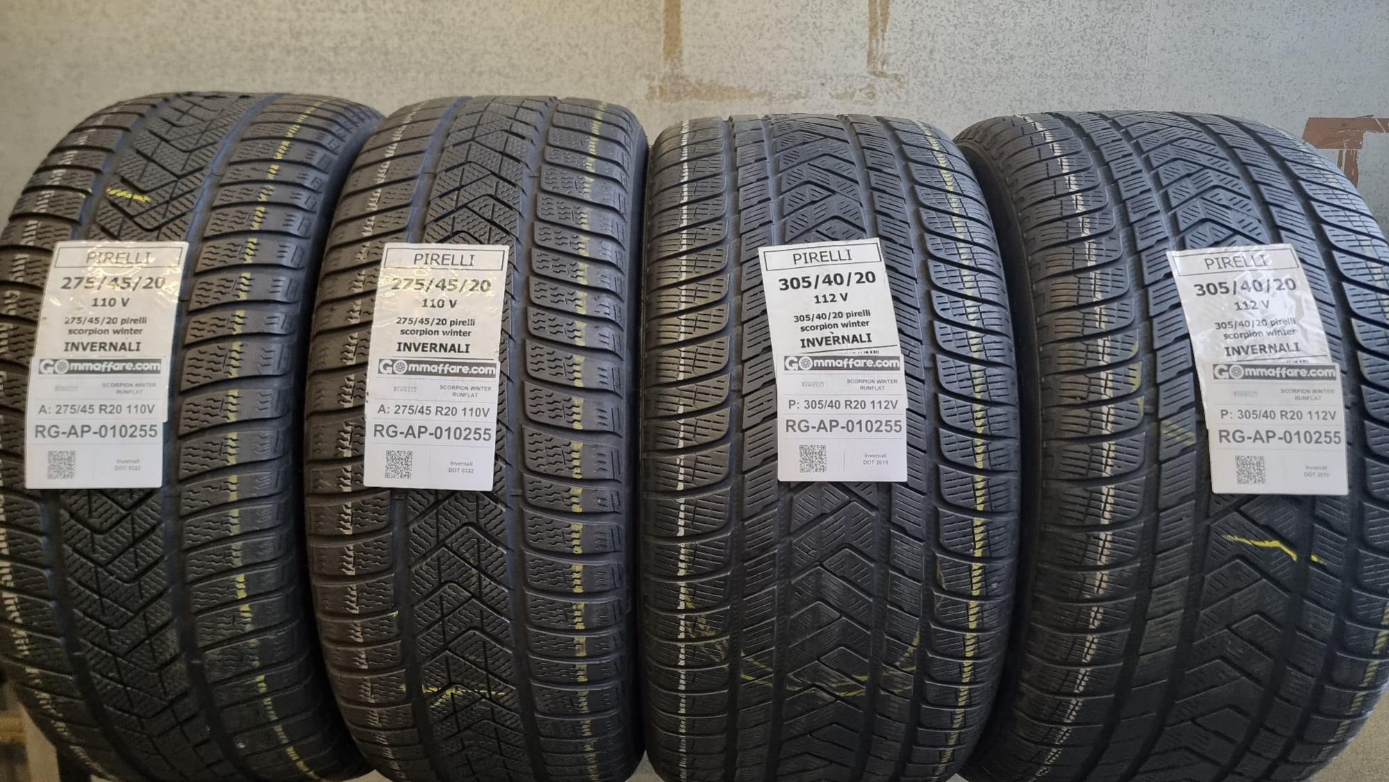 Pirelli SCORPION WINTER RUNFLAT 275/45 R20