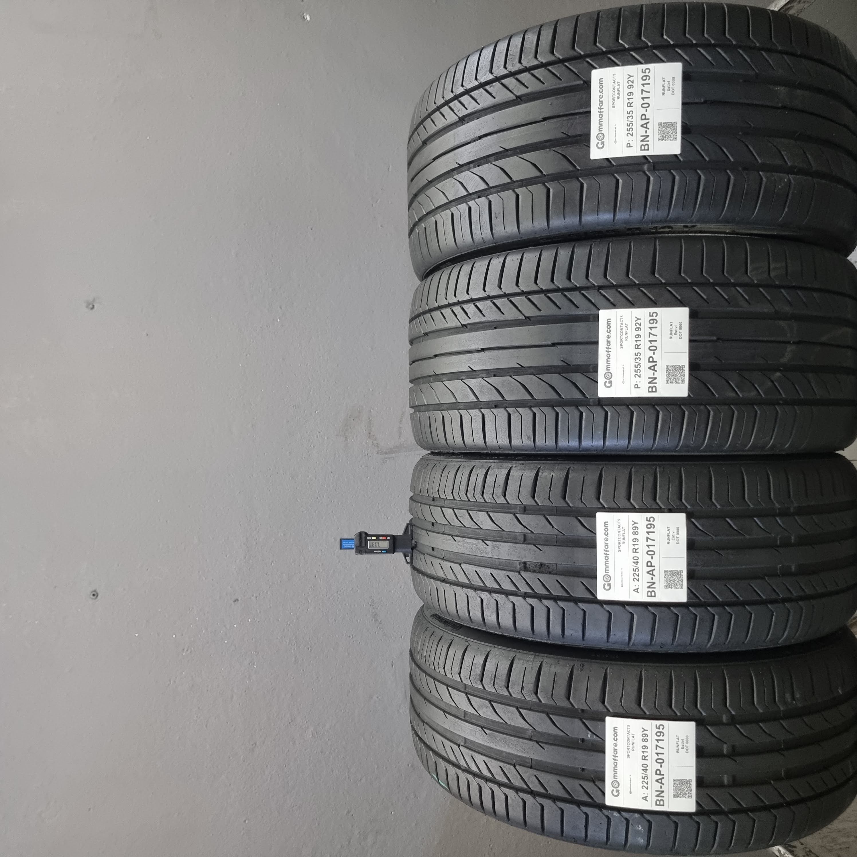 Continental SPORTCONTACT5 RUNFLAT 225/40 R19