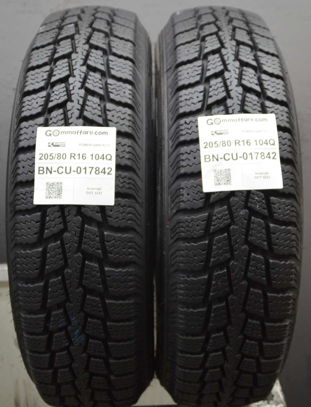 Kumho Tire POWER GRIP KC11 205/80 R16