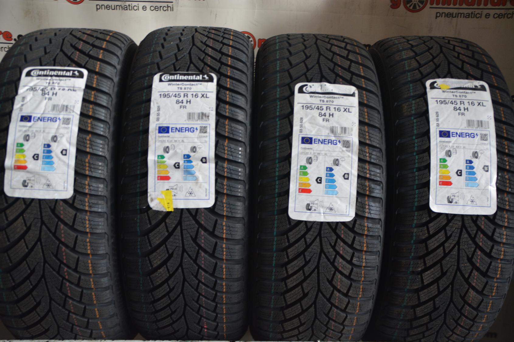 Continental ContiWinterContact TS870 195/45 R16