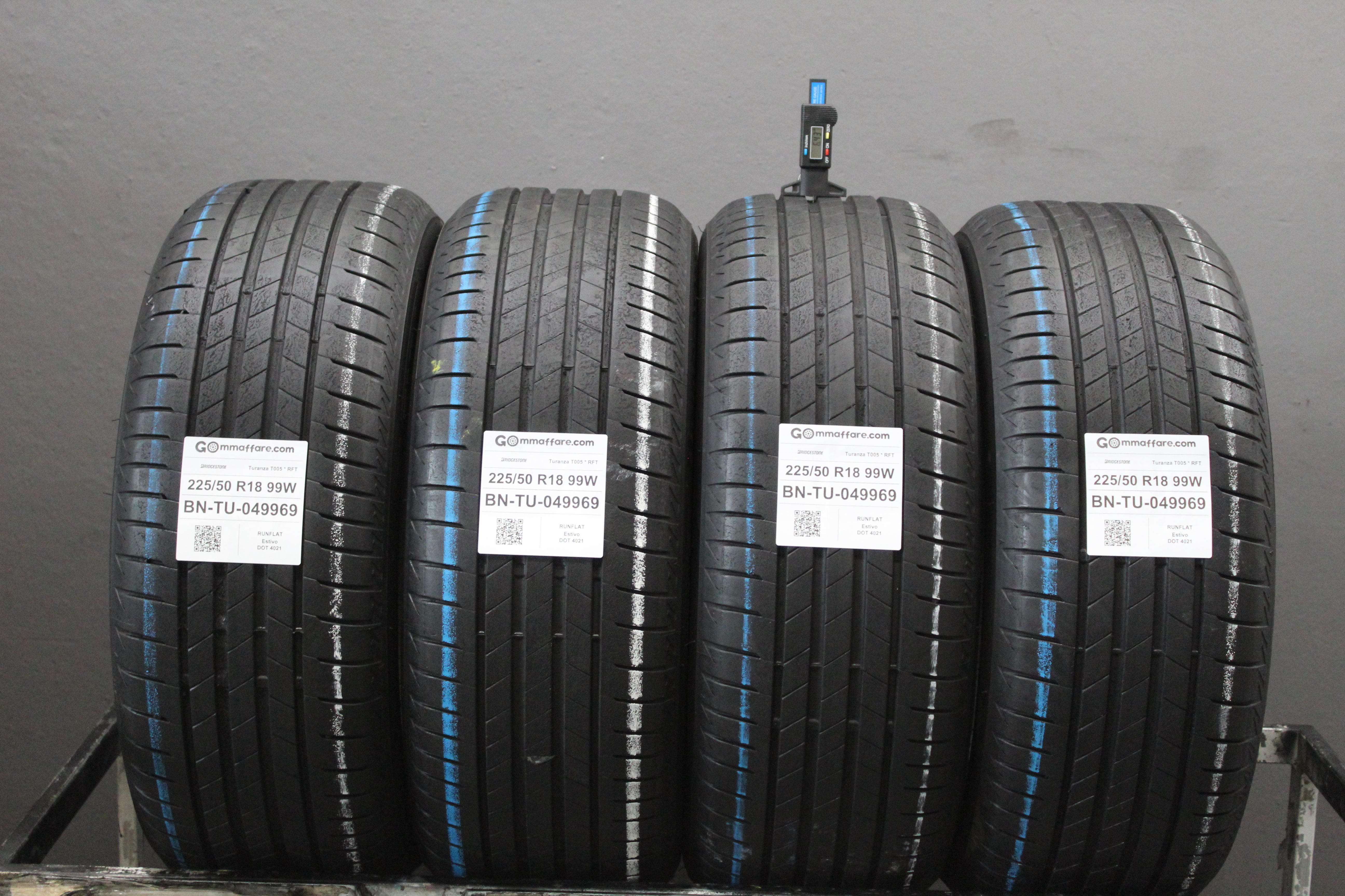 Bridgestone Turanza T005 * RFT 225/50 R18
