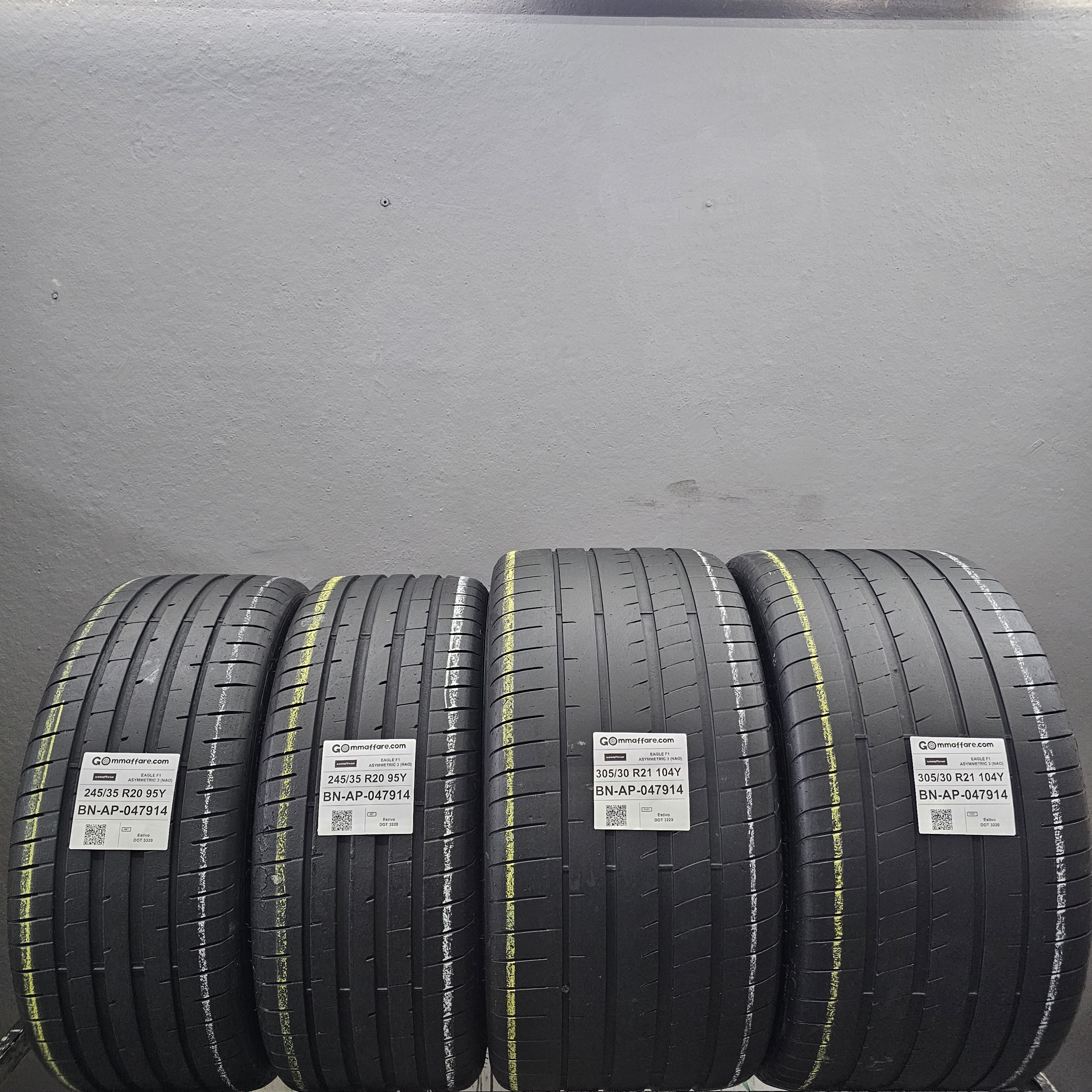 Goodyear EAGLE F1 ASYMMETRIC 3 (NAO) 245/35 R20