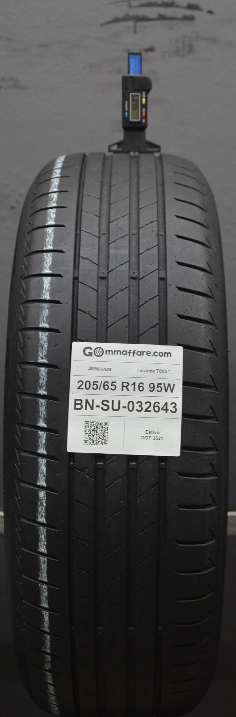 Bridgestone Turanza T005 * 205/65 R16