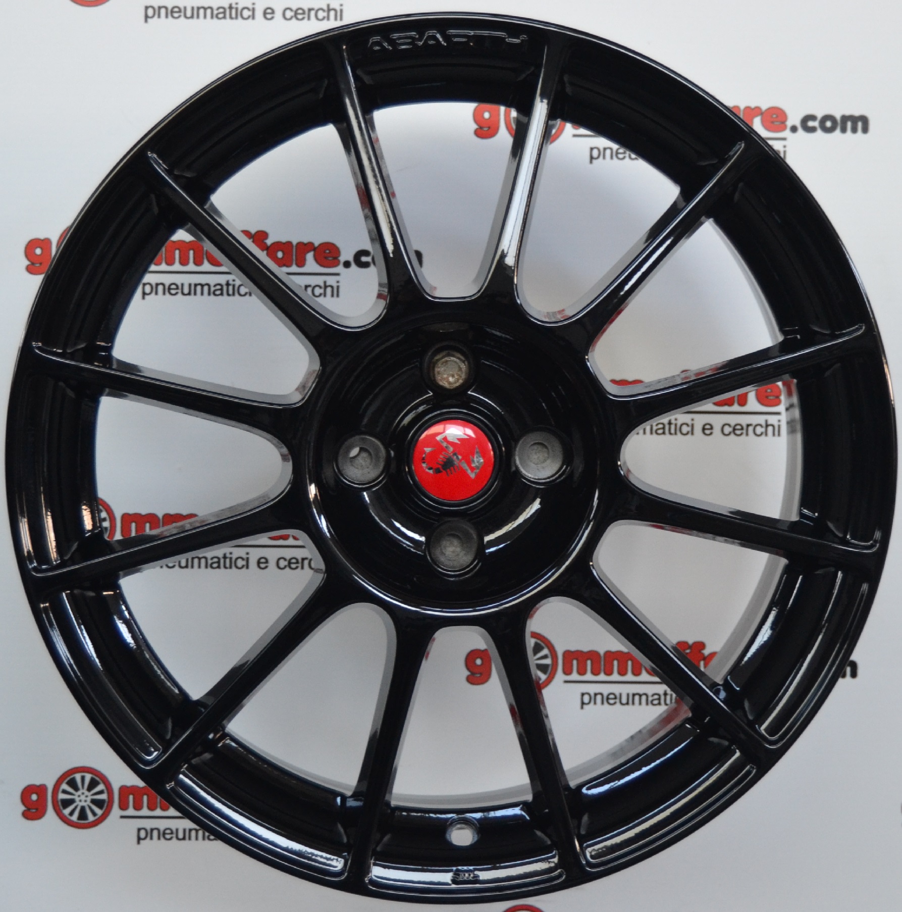 Abarth Fiat ESSESSE GLOSSY BLACK 17"