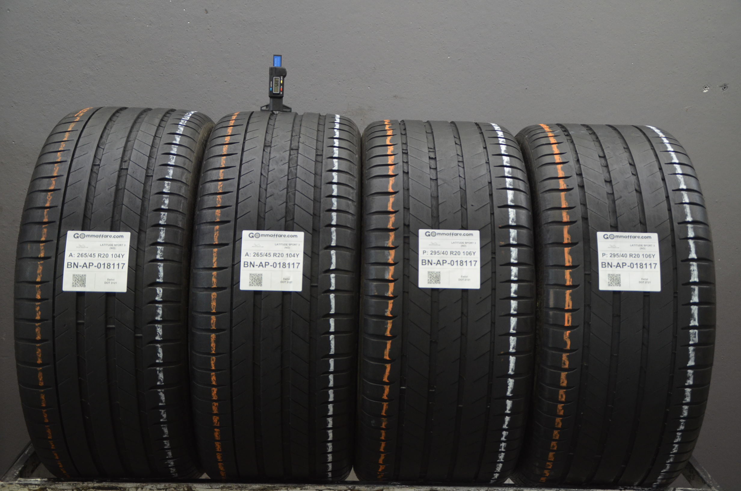 Michelin LATITUDE SPORT 3 (NO) 265/45 R20