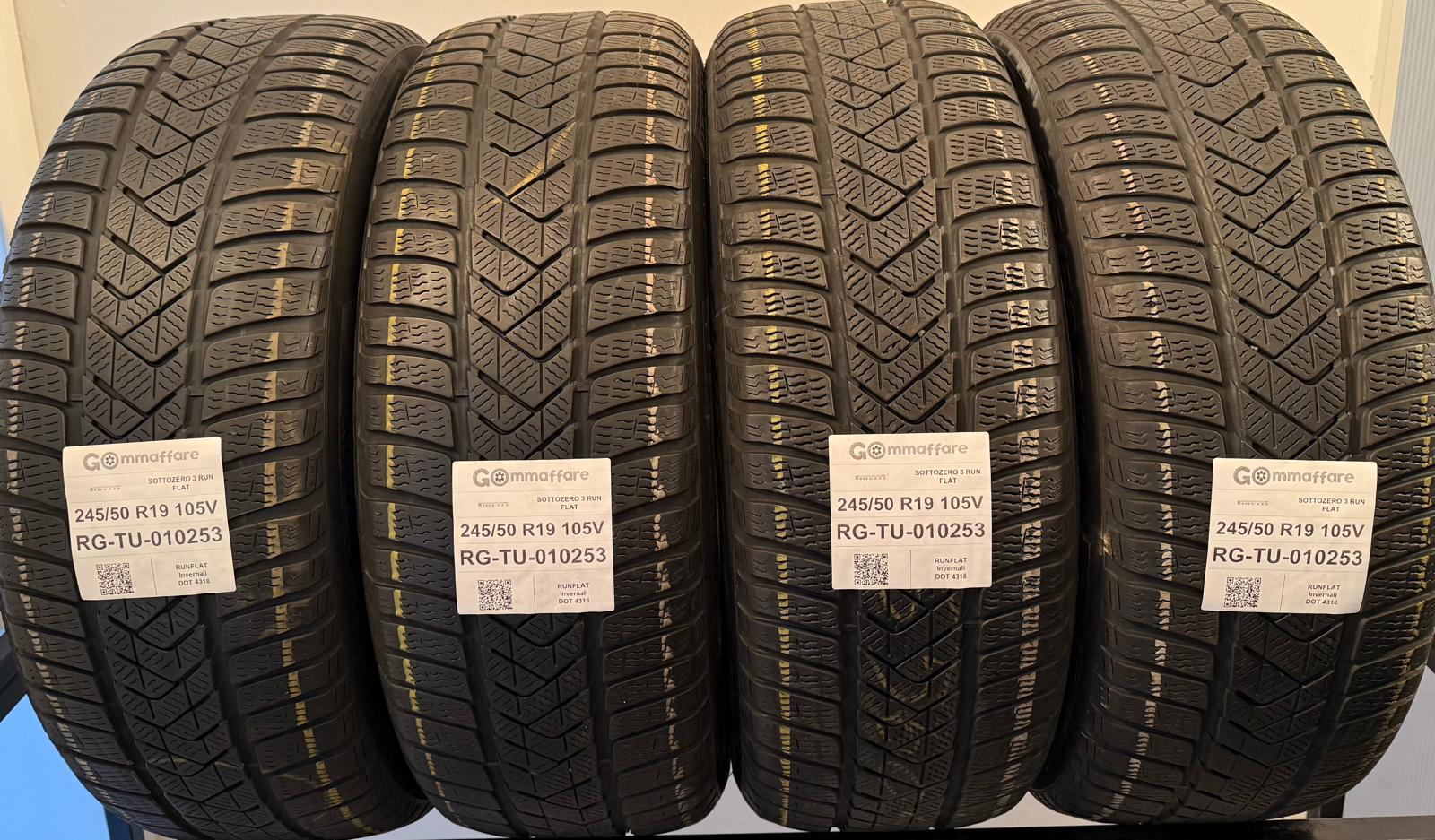 Pirelli SOTTOZERO 3 RUN FLAT 245/50 R19