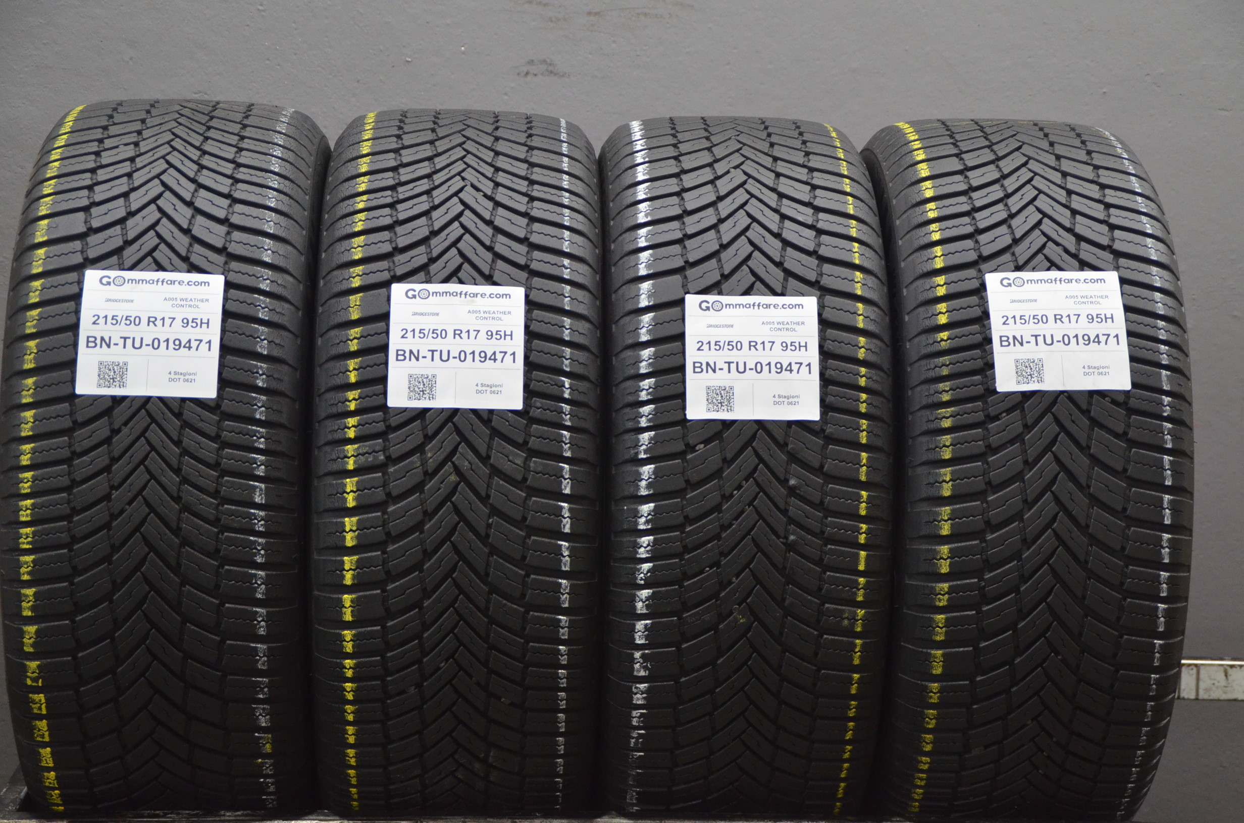 Bridgestone A005 WEATHER CONTROL 215/50 R17