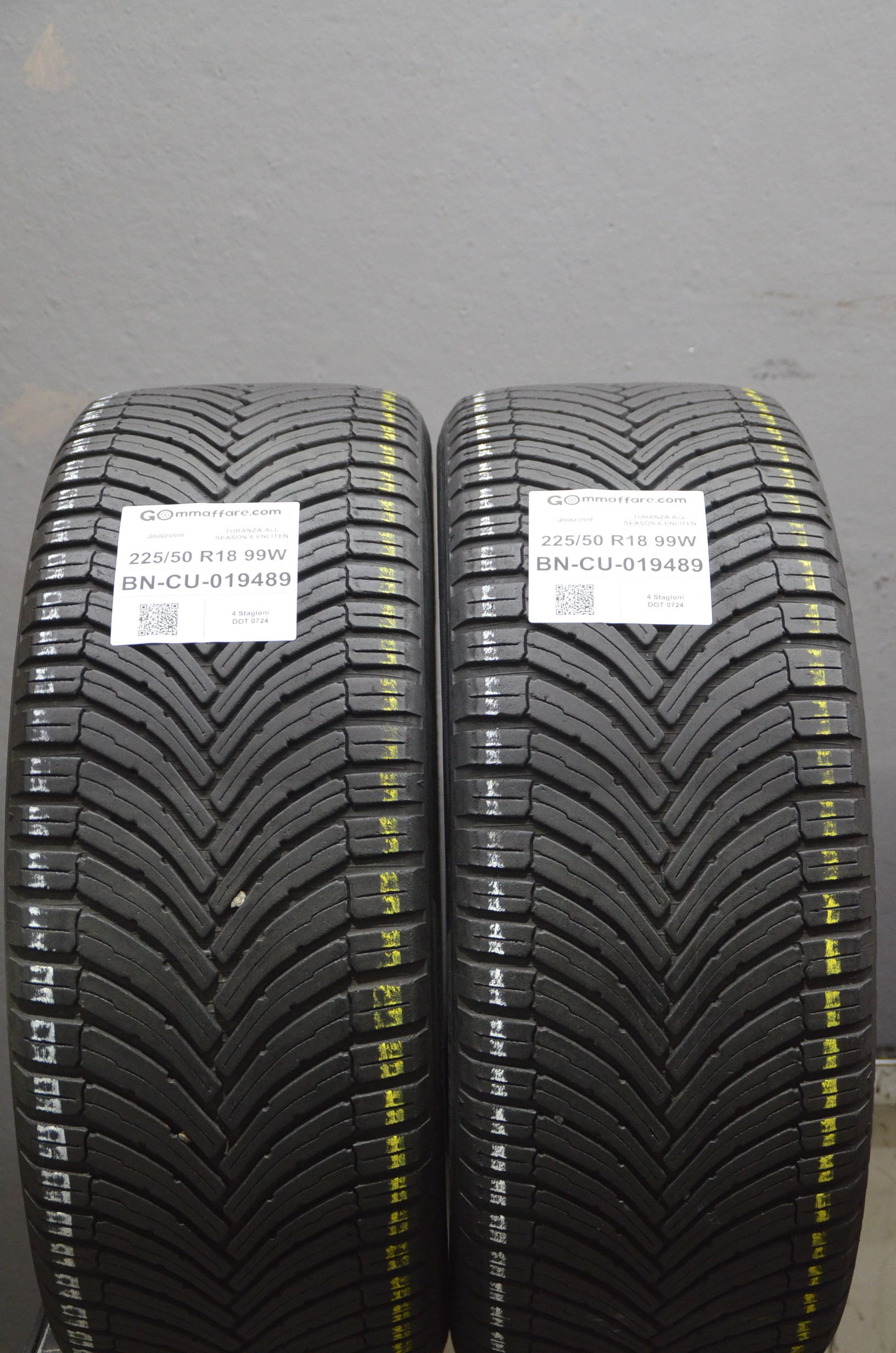 Bridgestone TURANZA ALL SEASON 6 ENLITEN 225/50 R18