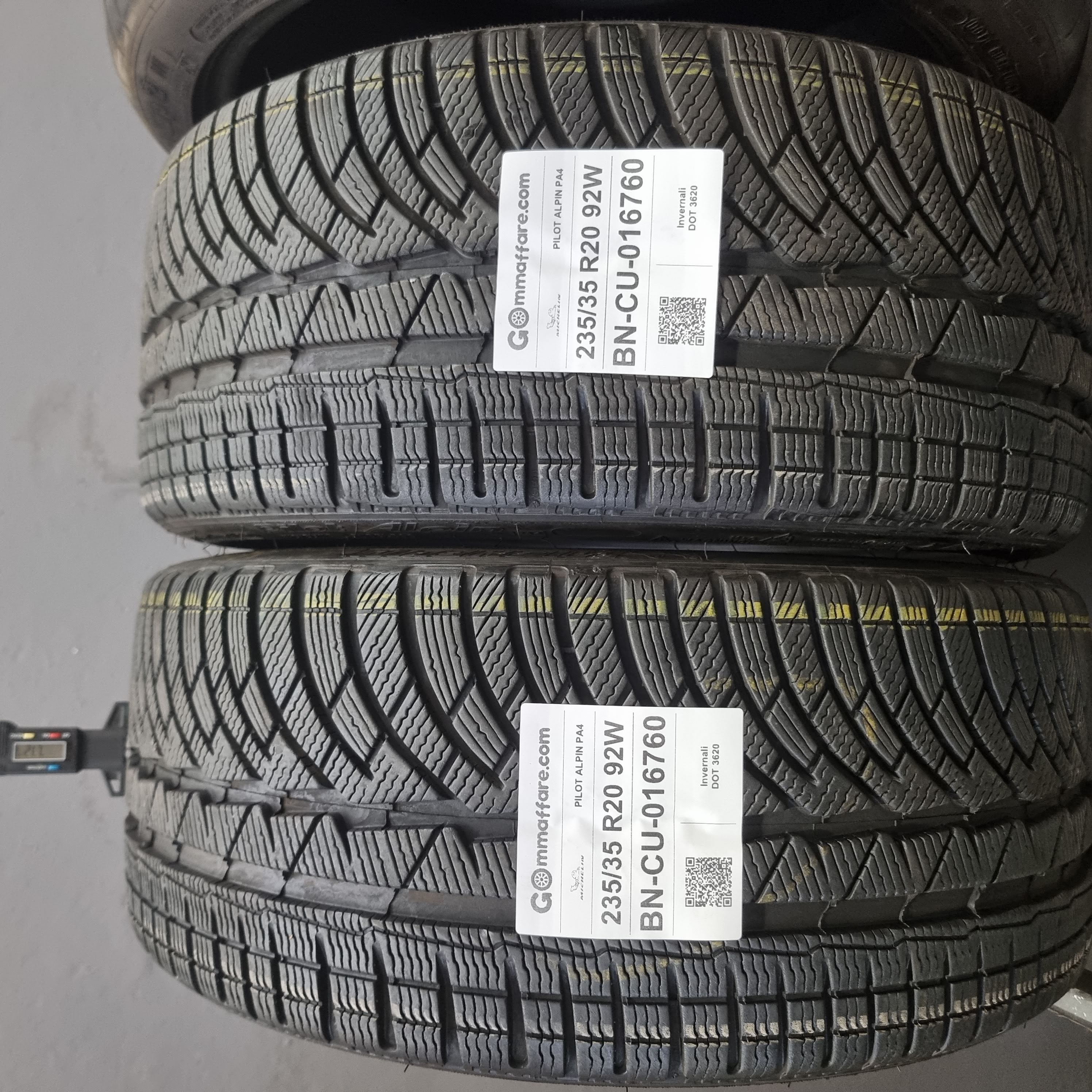 Michelin PILOT ALPIN PA4 235/35 R20