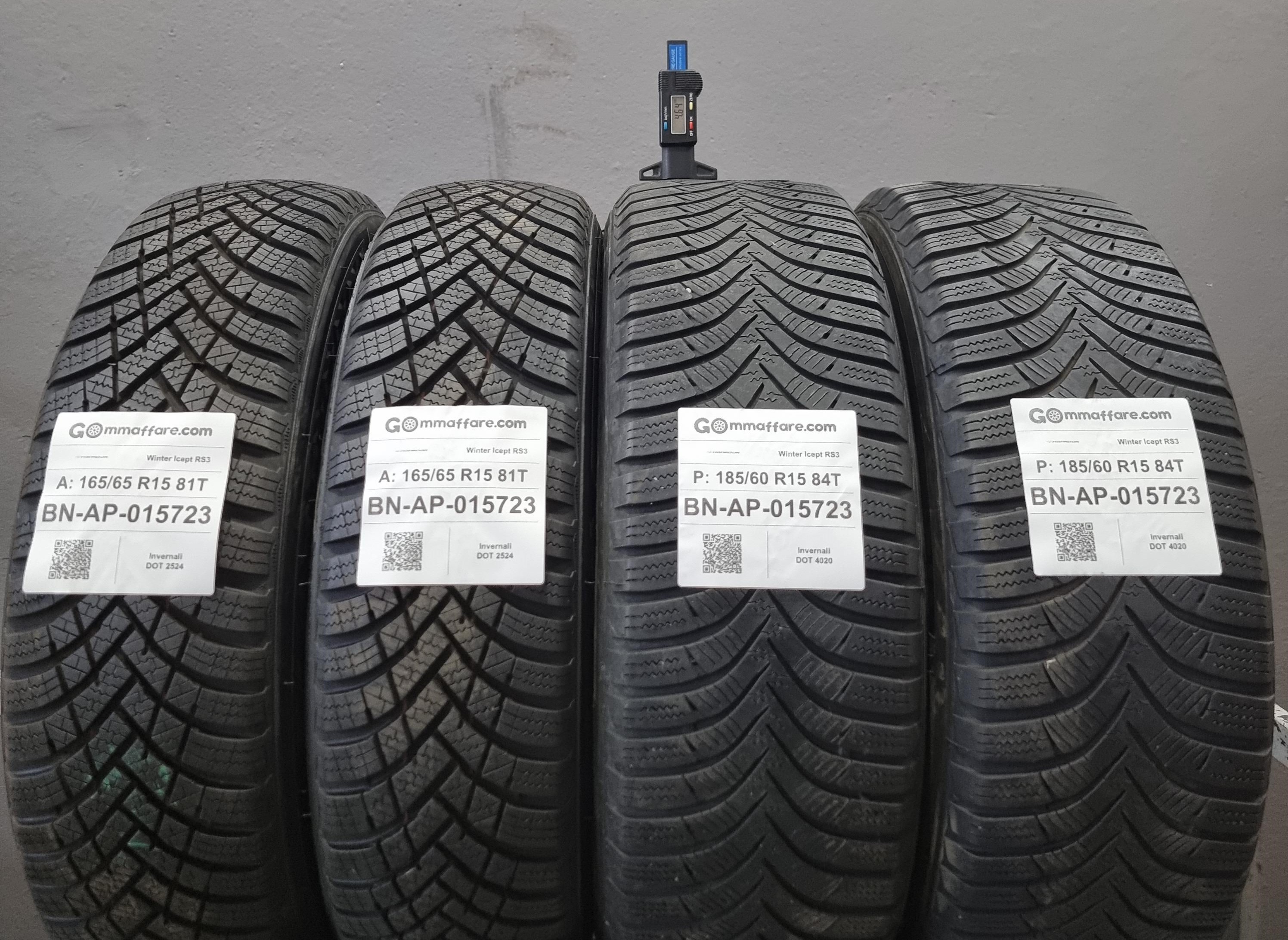 Hankook Winter Icept RS3 165/65 R15
